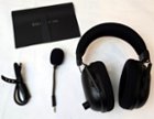 Included, headset, mic cable to charge and reading material, click to load a larger version
