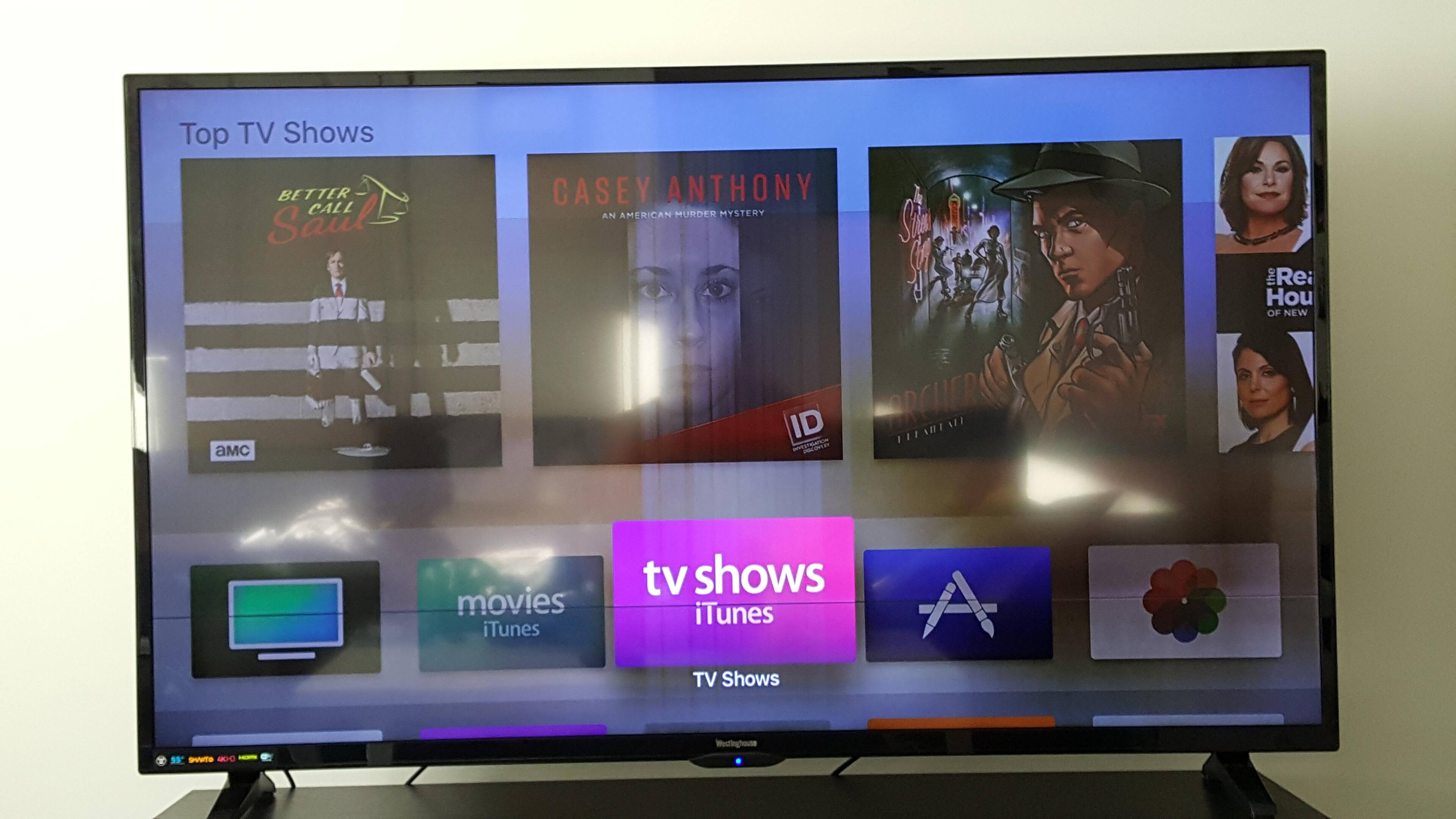 Lines on screen, click to load a larger version