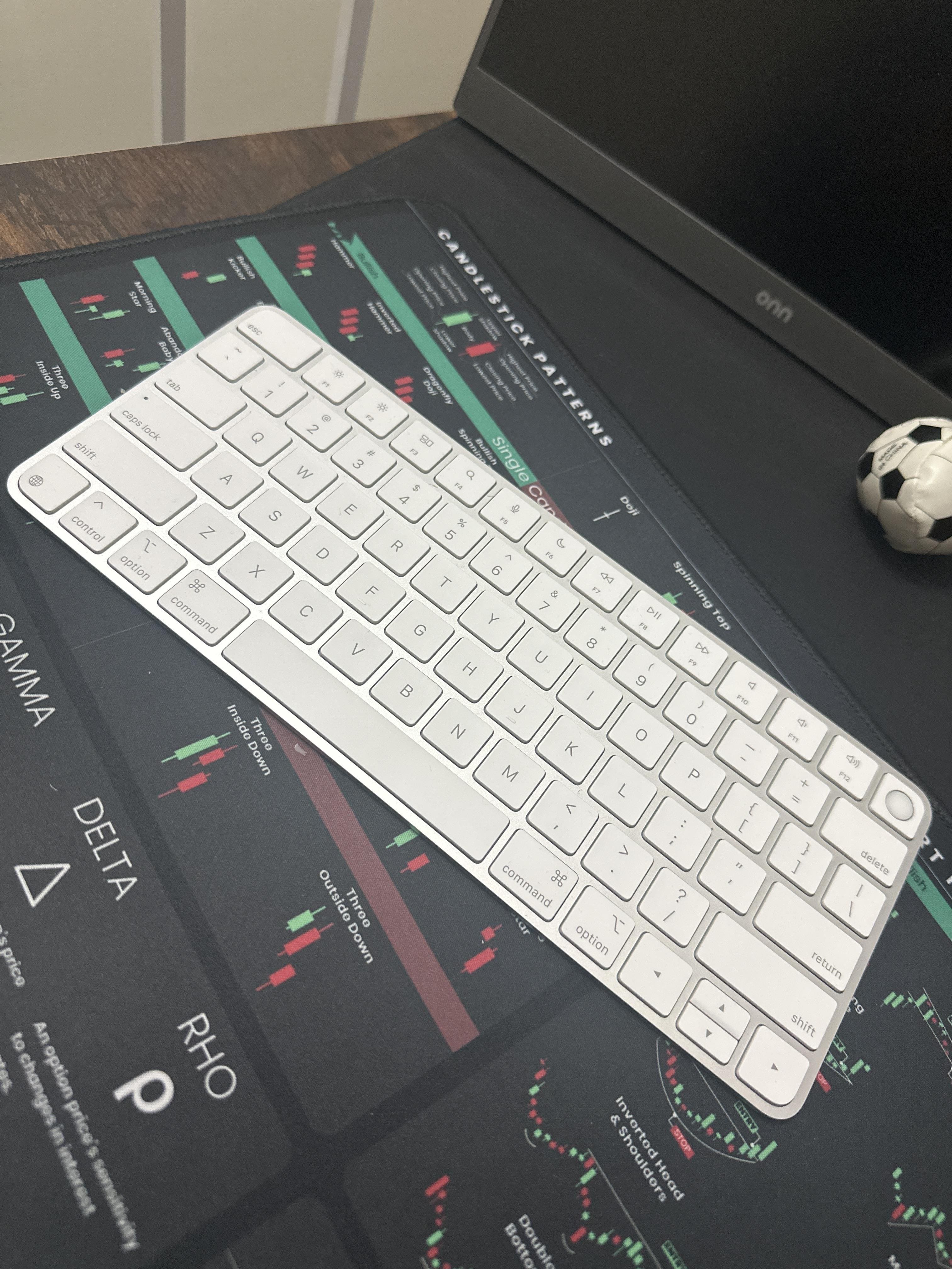 Magic Keyboard (USB C) with Touch ID for Mac models with Apple