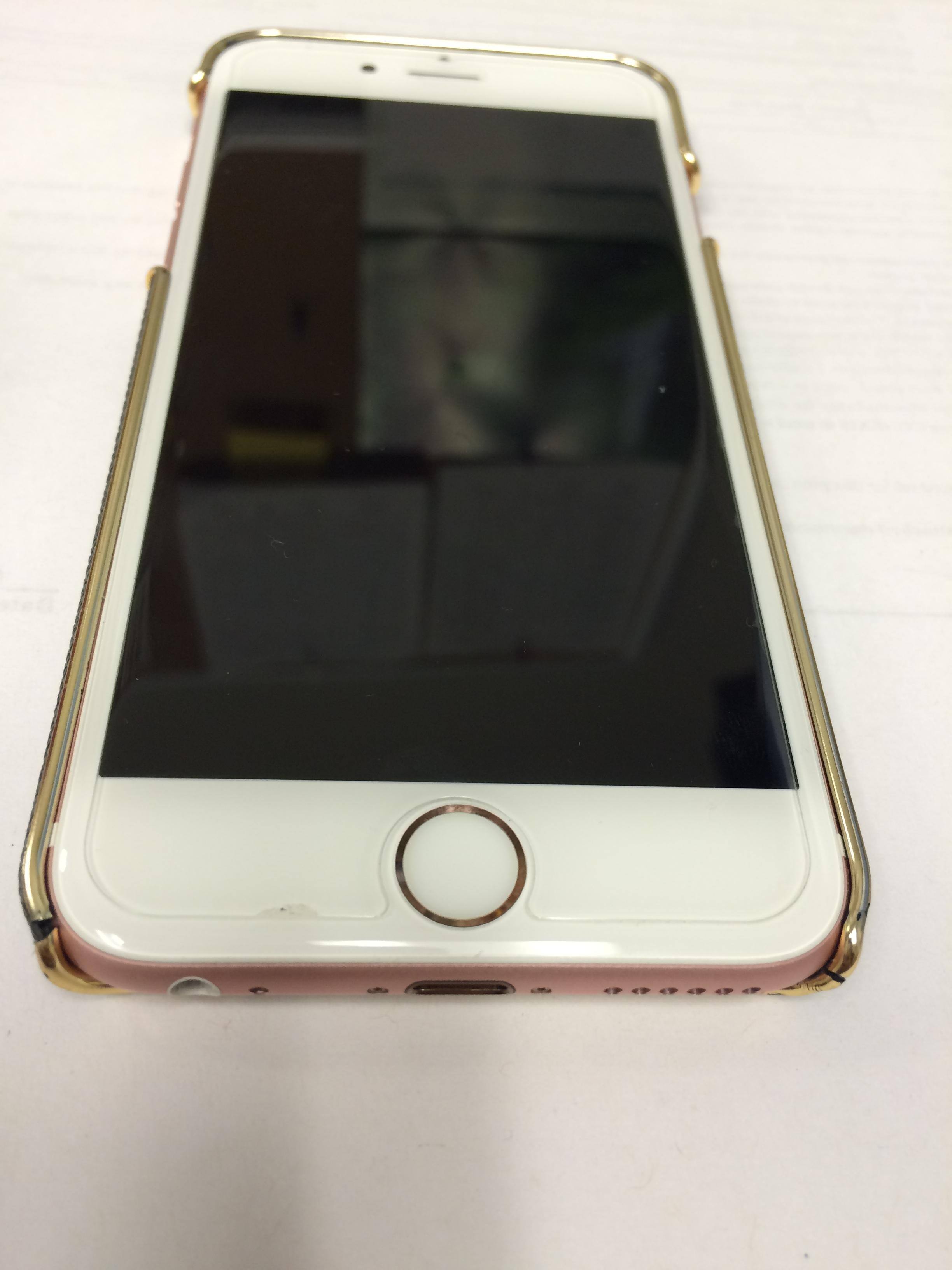 all corners are cracked and case is slightly too small, click to load a larger version