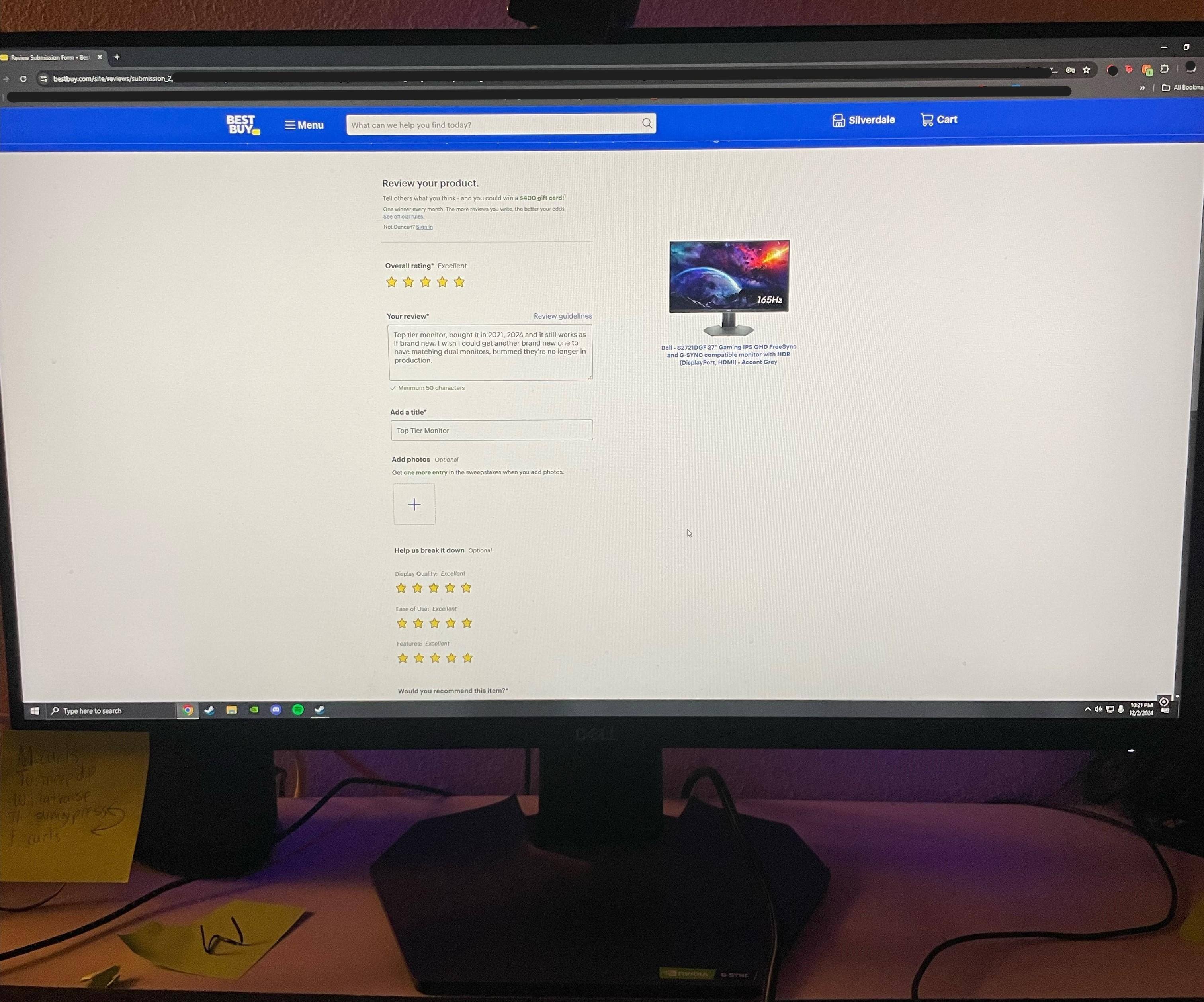 Customer provided, click to load a larger version