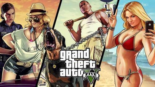 gta 5 ps4 budle, click to load a larger version