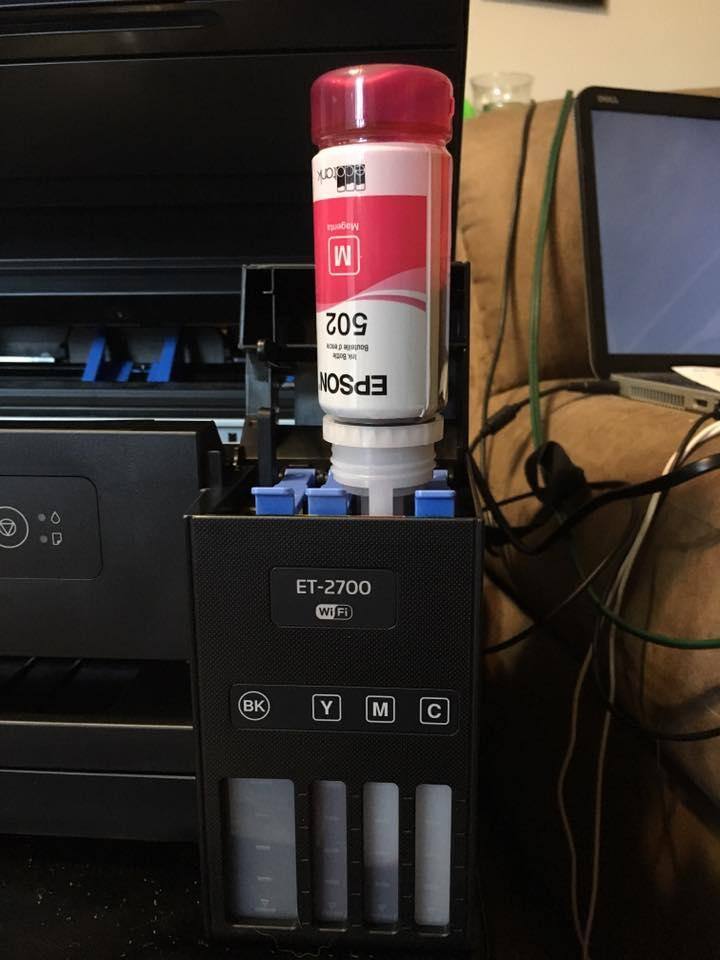 Filling the ink, click to load a larger version