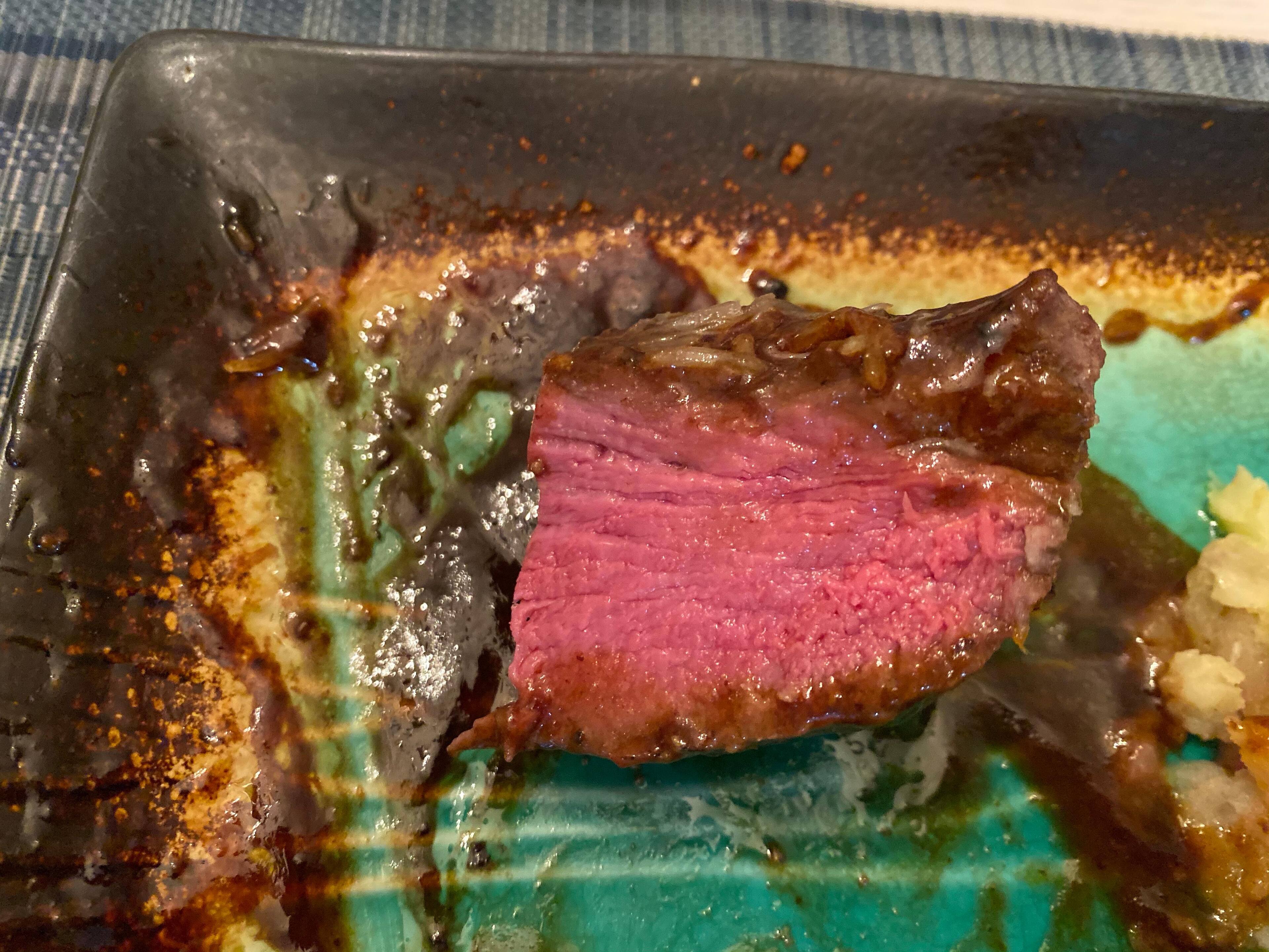 perfectly medium rare, click to load a larger version