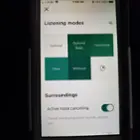 The B&O App Shows Volume Settings, Battery Usage Left, And ANC In "ON", click to load a larger version