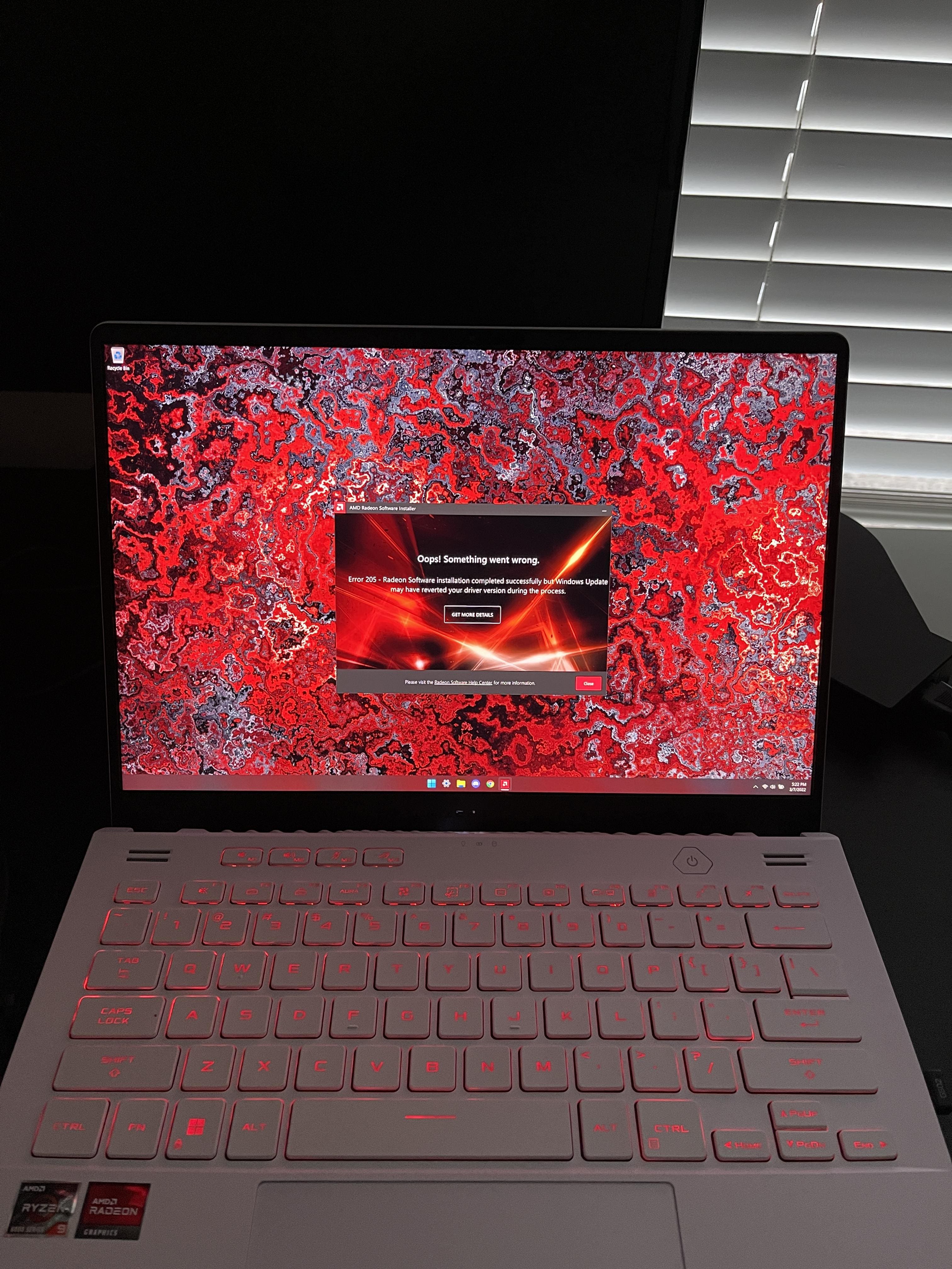 ASUS ROG Zephyrus 14” WQXGA 120Hz Gaming Laptop – AMD Ryzen 9