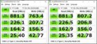 Not far off the rated claims of up to 1,050 MB/s. You will need a USB 3.2 Gen2 connection to see top performance., click to load a larger version