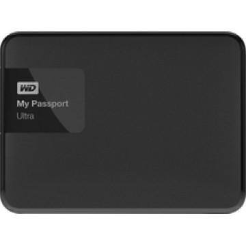 WD- My Passport Ultra 2TB External USB 3.0/2.0 Porable Hard Drive - Classic Black, click to load a larger version