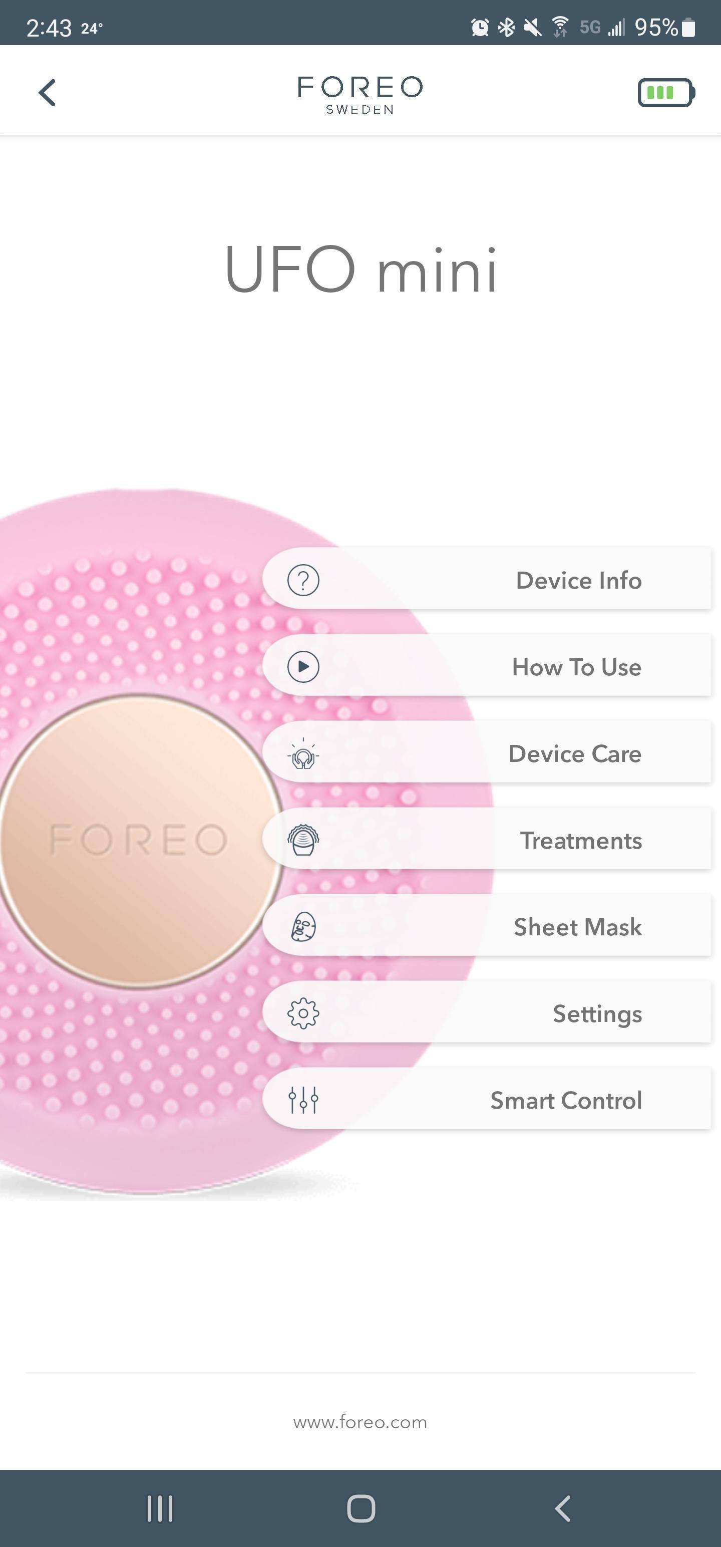 Download the app first, it will walk you through setup and use, click to load a larger version