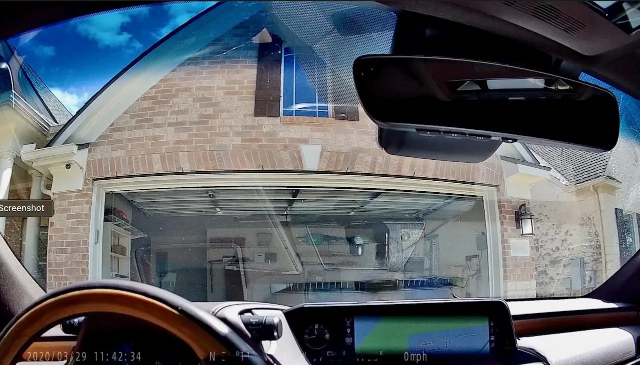 Through the Pioneer before mounting to windshield., click to load a larger version