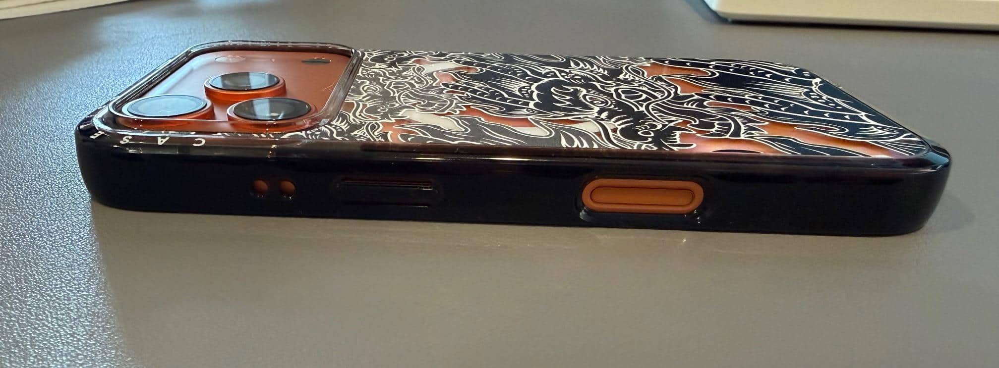 CASETiFY Apple iPhone 17 Pro Compact Case (Impact Lite) Dragon CTF