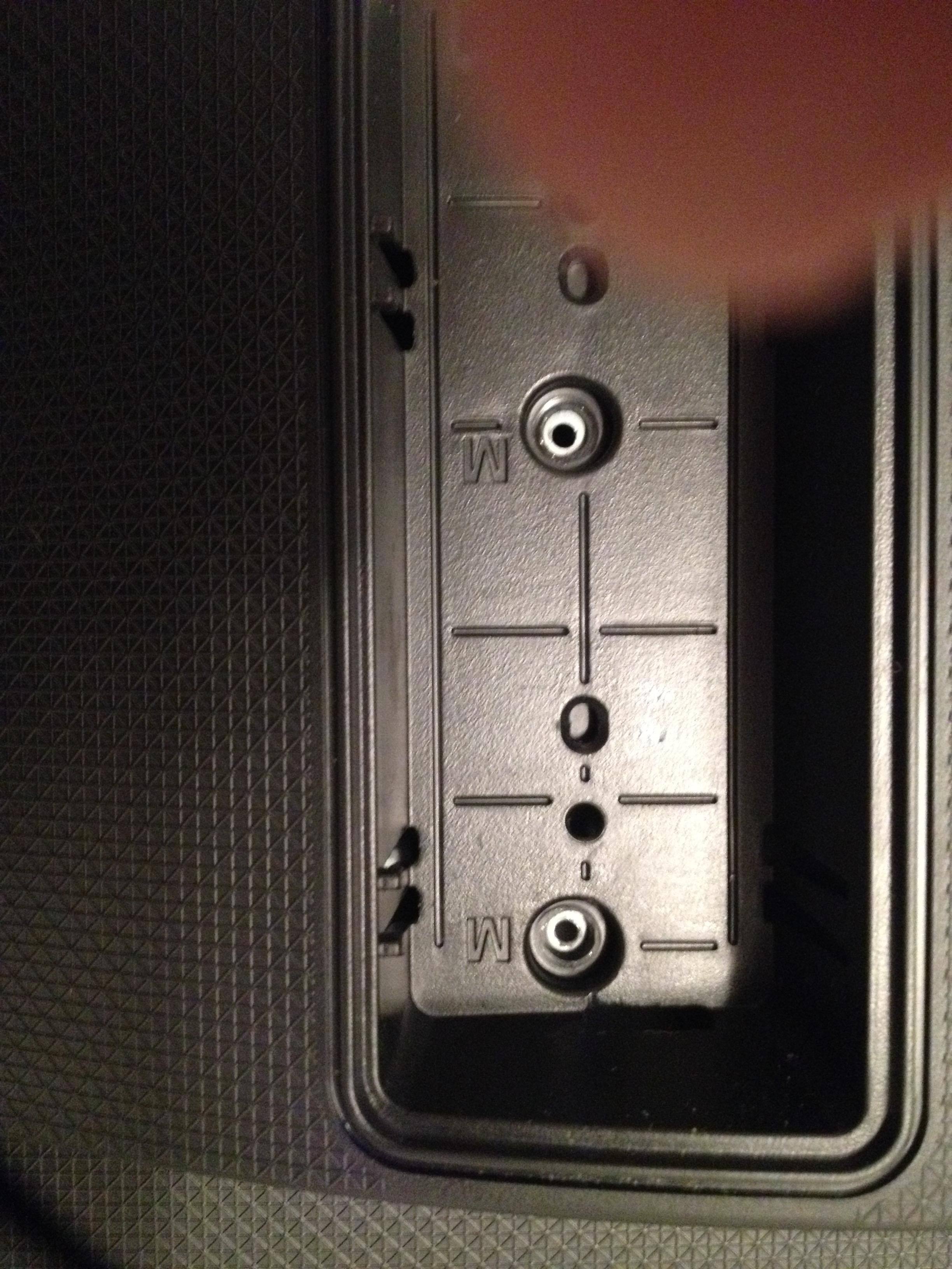 Legs holes don't match up, click to load a larger version