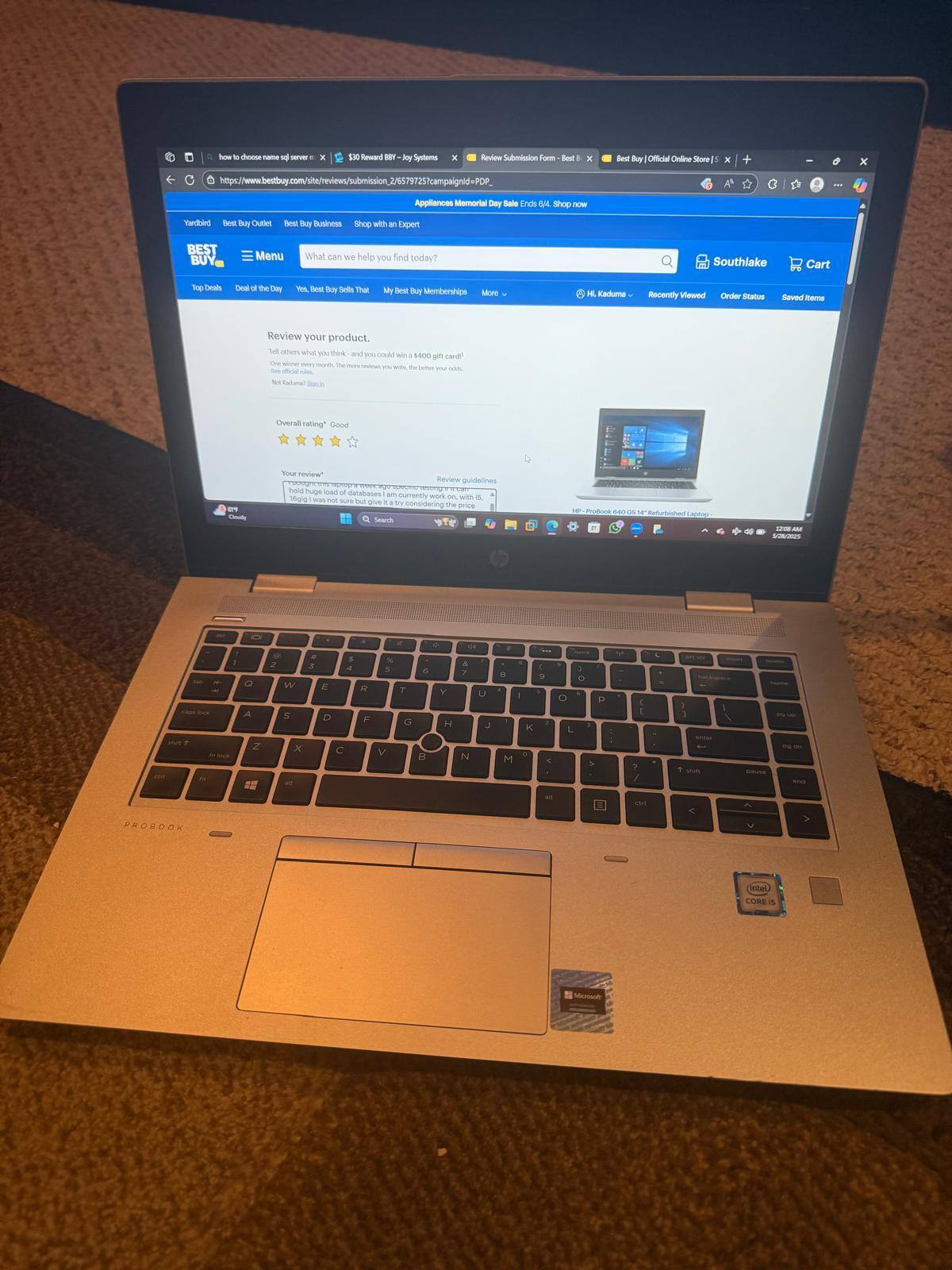 Customer provided image, click to load a larger version