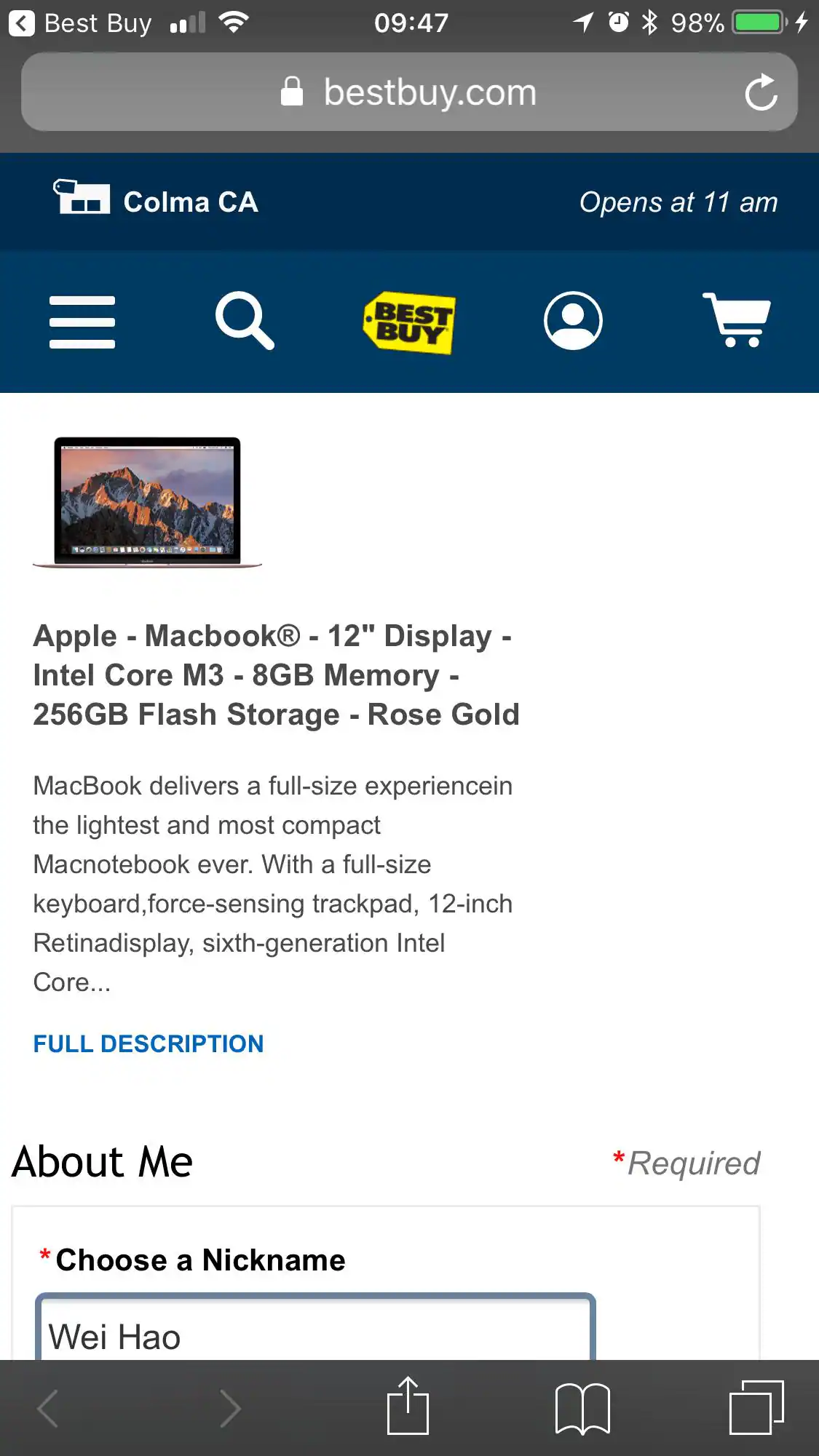 Customer provided, click to load a larger version