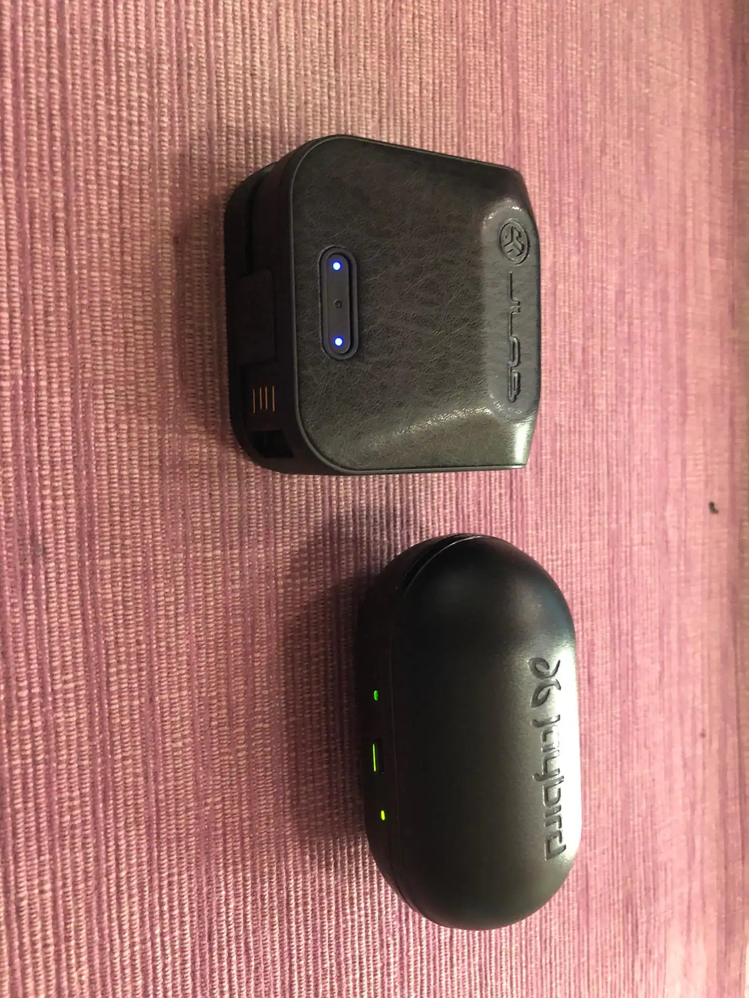 JLab JBud Air Executive, JayBird Run comparison, click to load a larger version