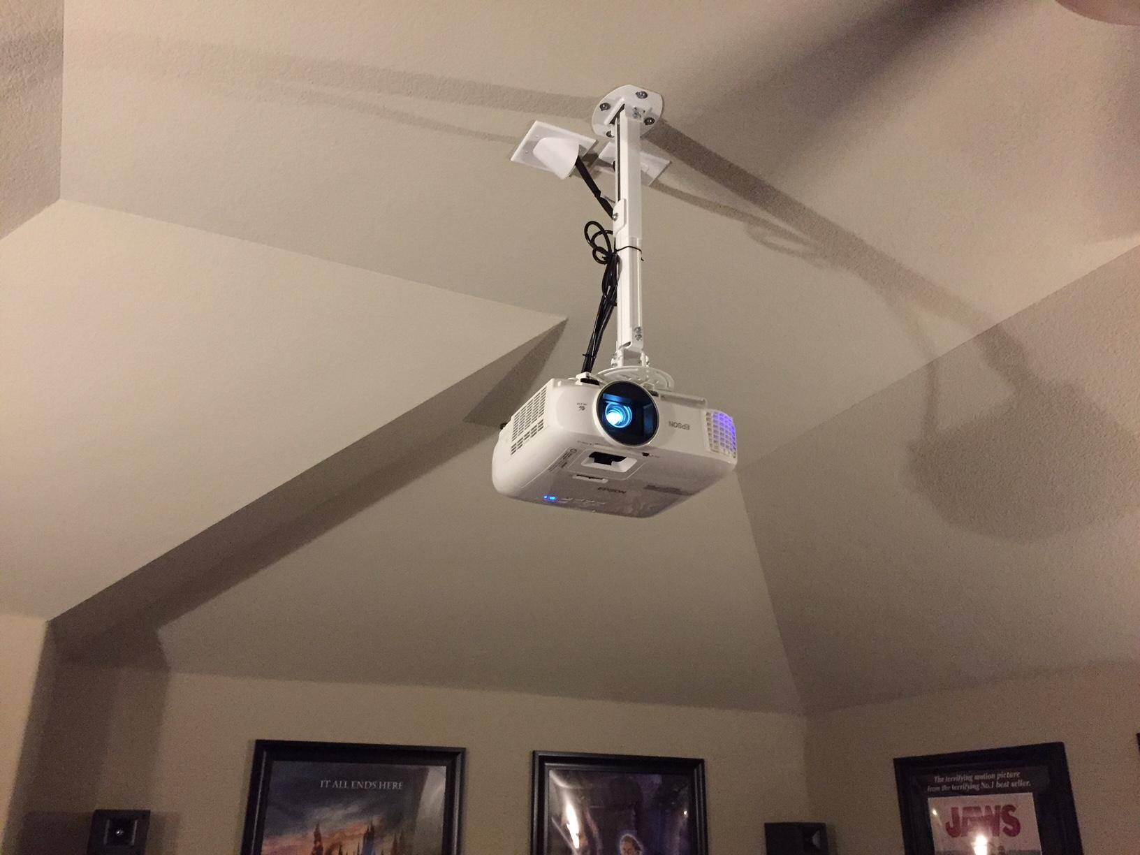 Ceiling Mounted Upside Down, click to load a larger version