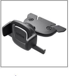 iOttie - Easy One Touch 4 CD Slot Mount for Mobile Phones - Black, click to load a larger version