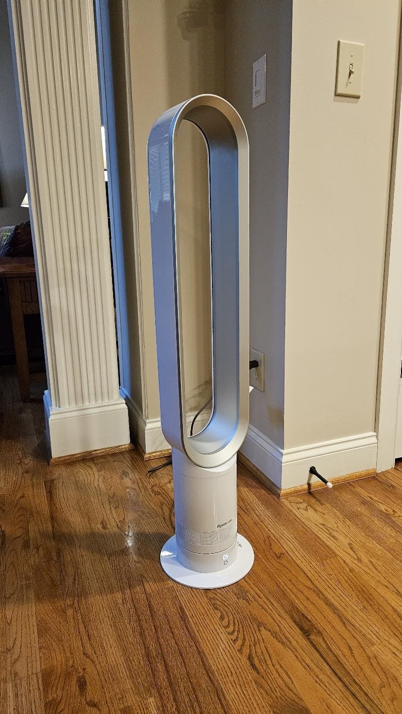 Dyson Cool Tower Fan AM07 White/Silver 464818-01 - Best Buy