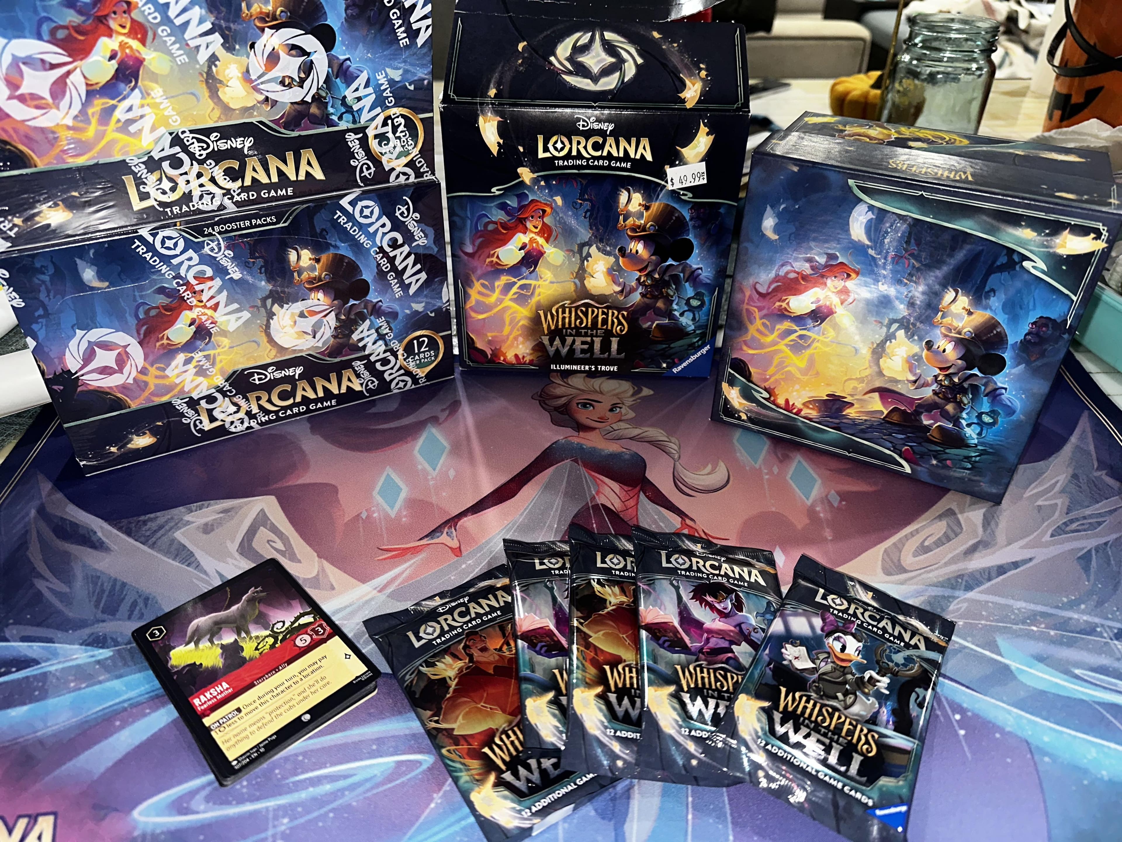 Disney Lorcana: Whispers in the Well Illumineer's Trove 11098786