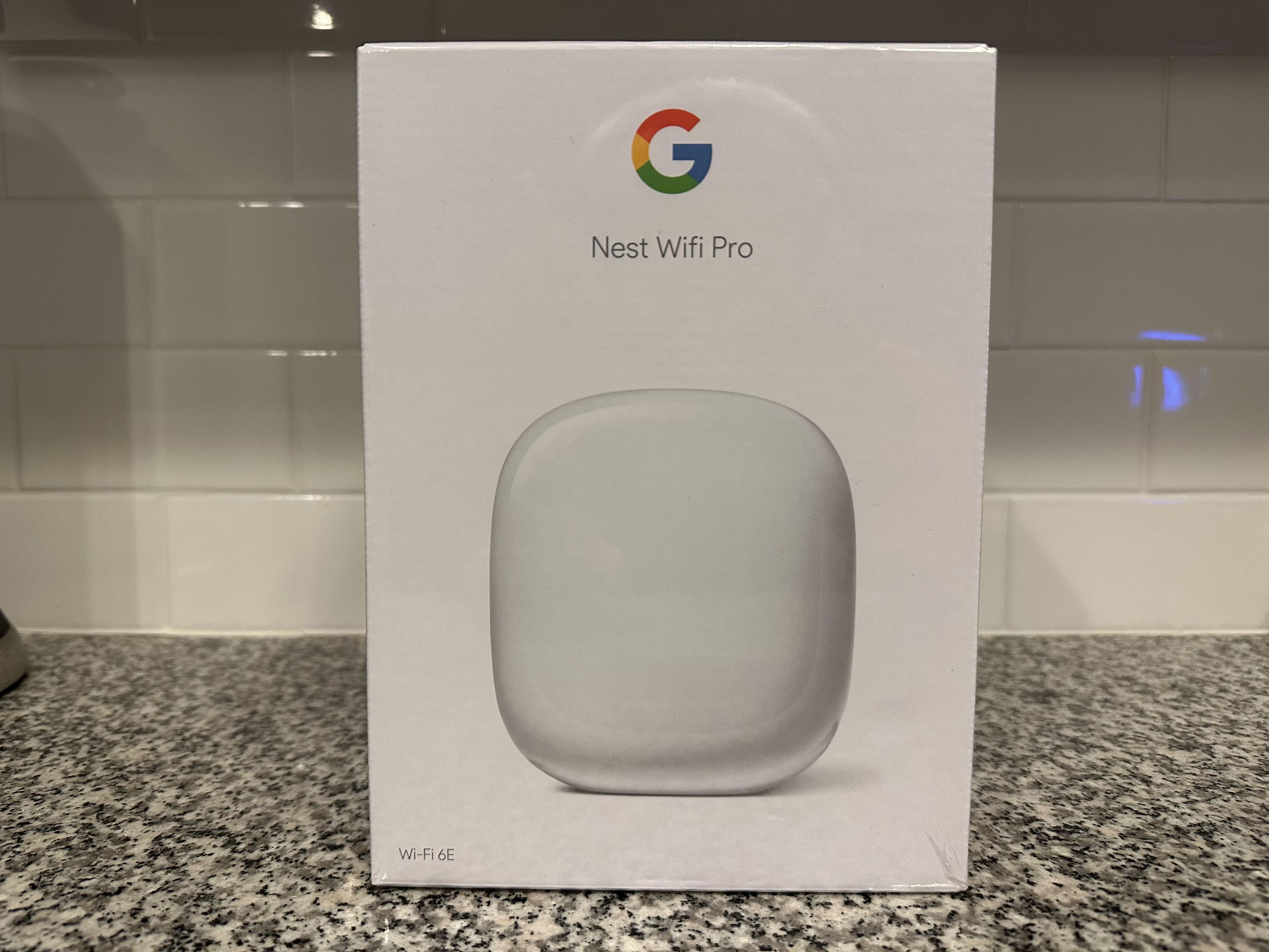 Google Nest Wifi Pro 6e AXE5400 Mesh Router Snow GA03030-US - Best Buy
