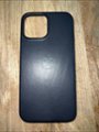 Apple iPhone 13 Pro Leather Case with MagSafe Midnight MM1H3ZM/A - Best Buy