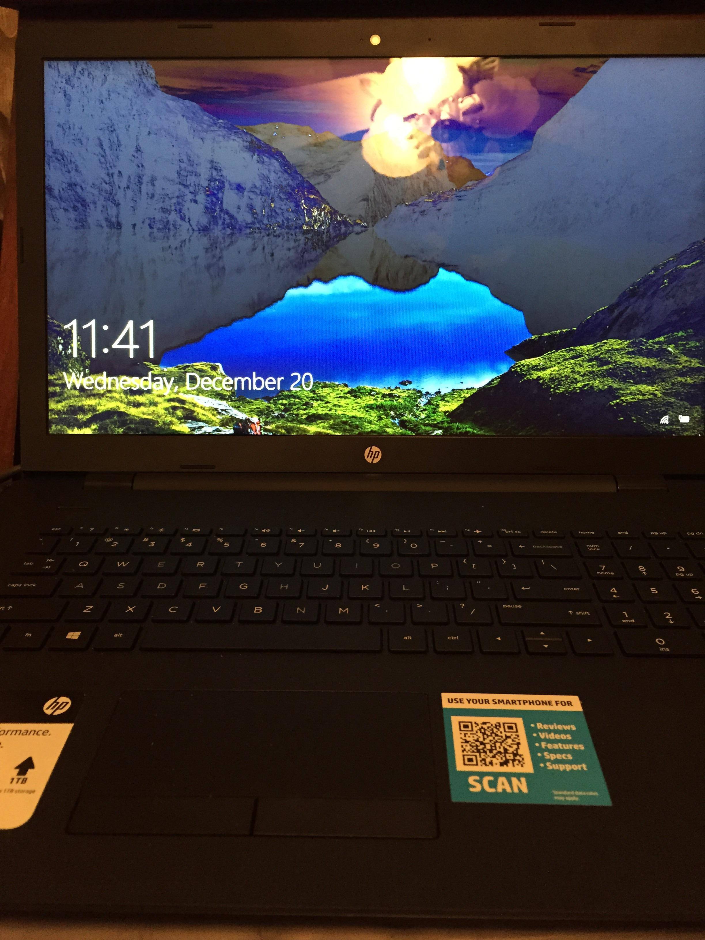 HP Laptop, click to load a larger version