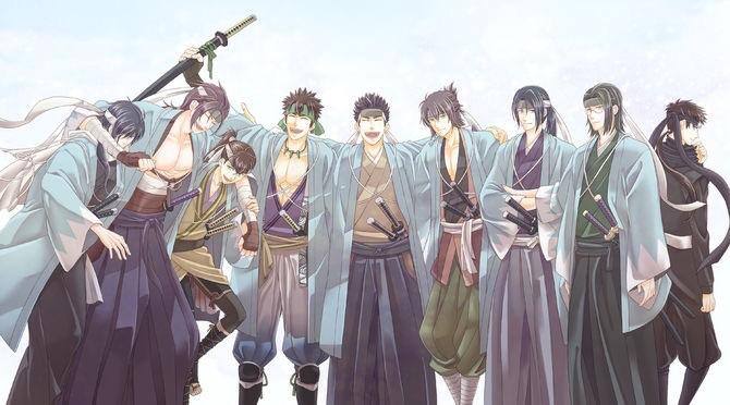 The Shinsengumi, click to load a larger version