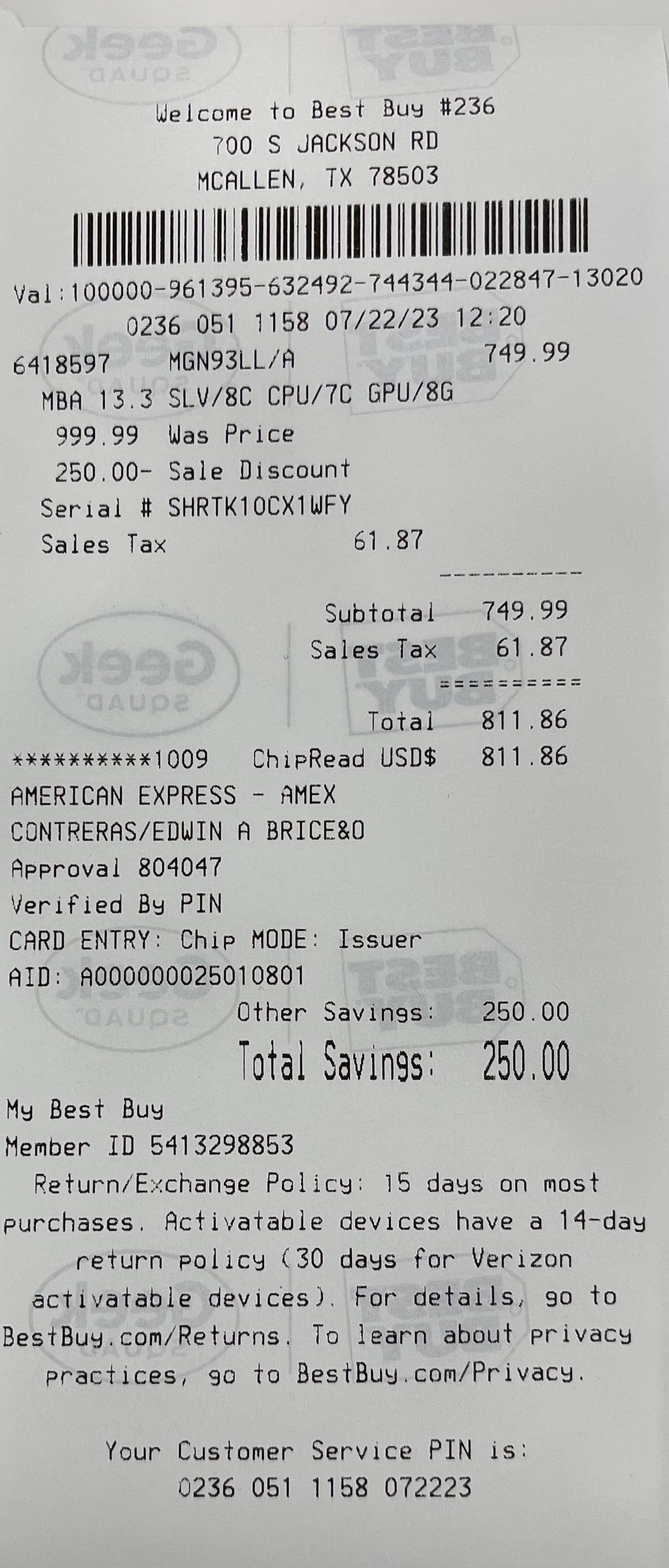 Customer provided, click to load a larger version