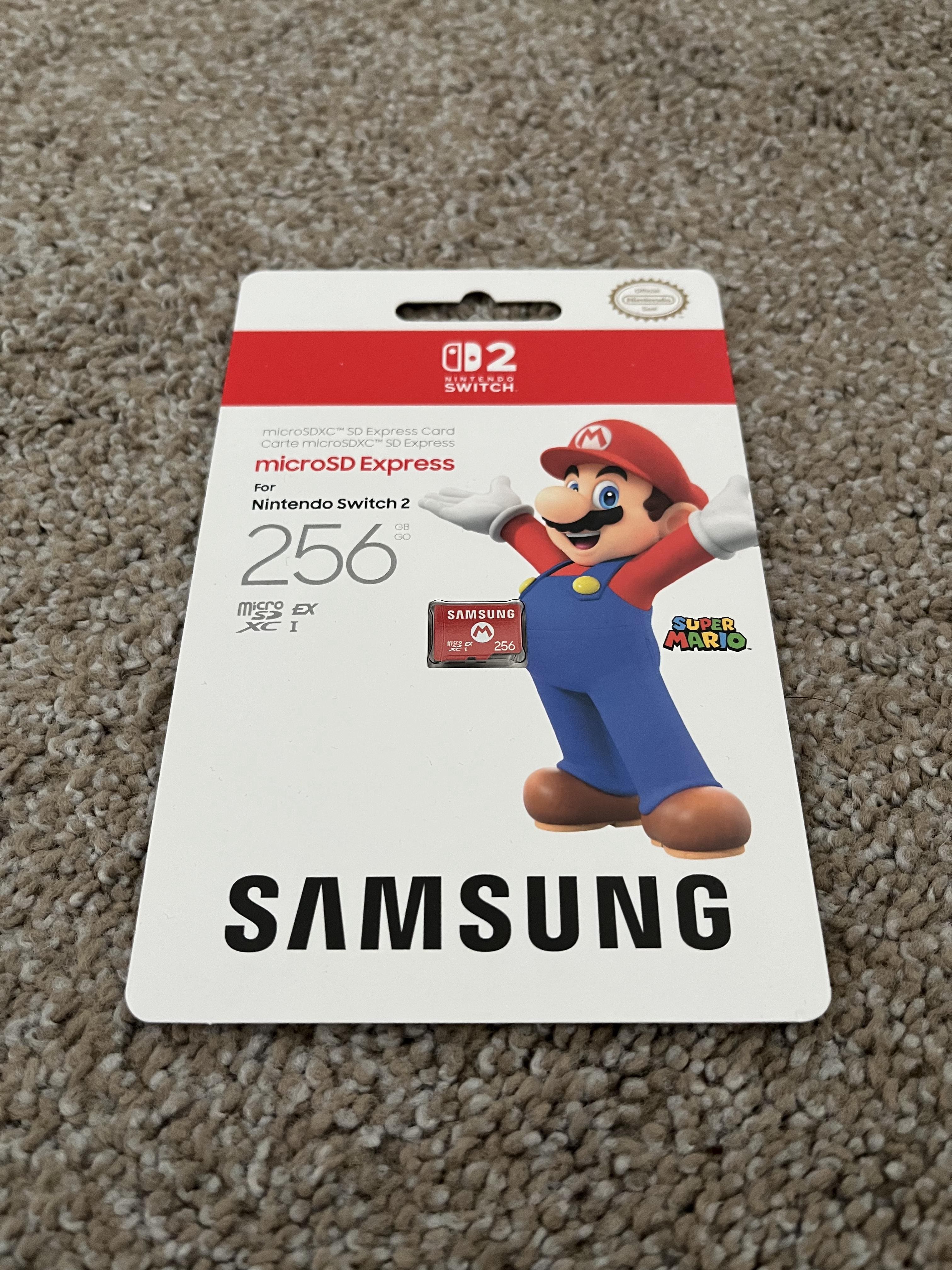 Nintendo Samsung microSD Express Card – 256GB - Best Buy