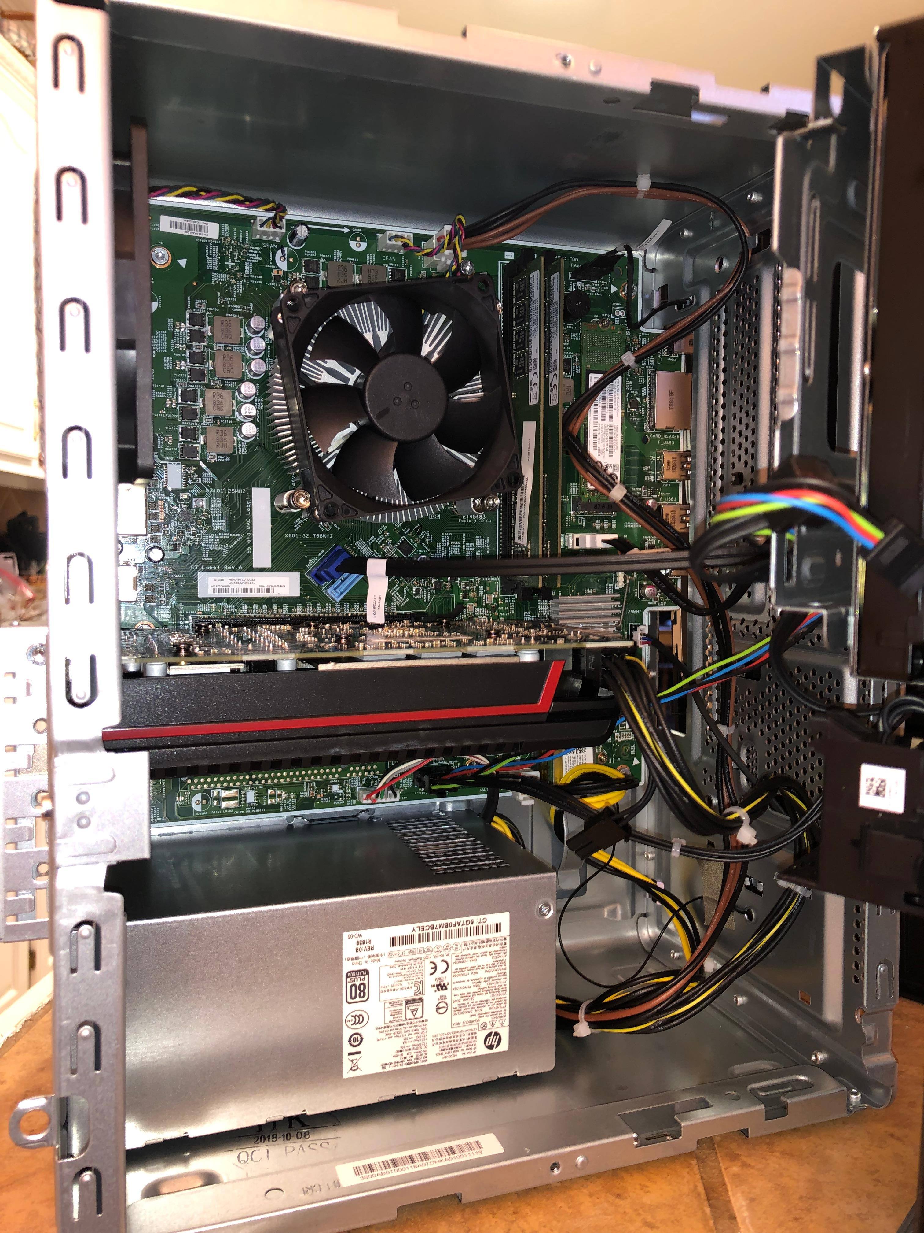 Efficient layout but little room for expansion, click to load a larger version