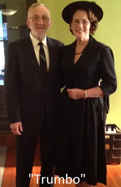 "Trumbo" elderly couple at funeral, Don & Pat Jarrells, click to load a larger version