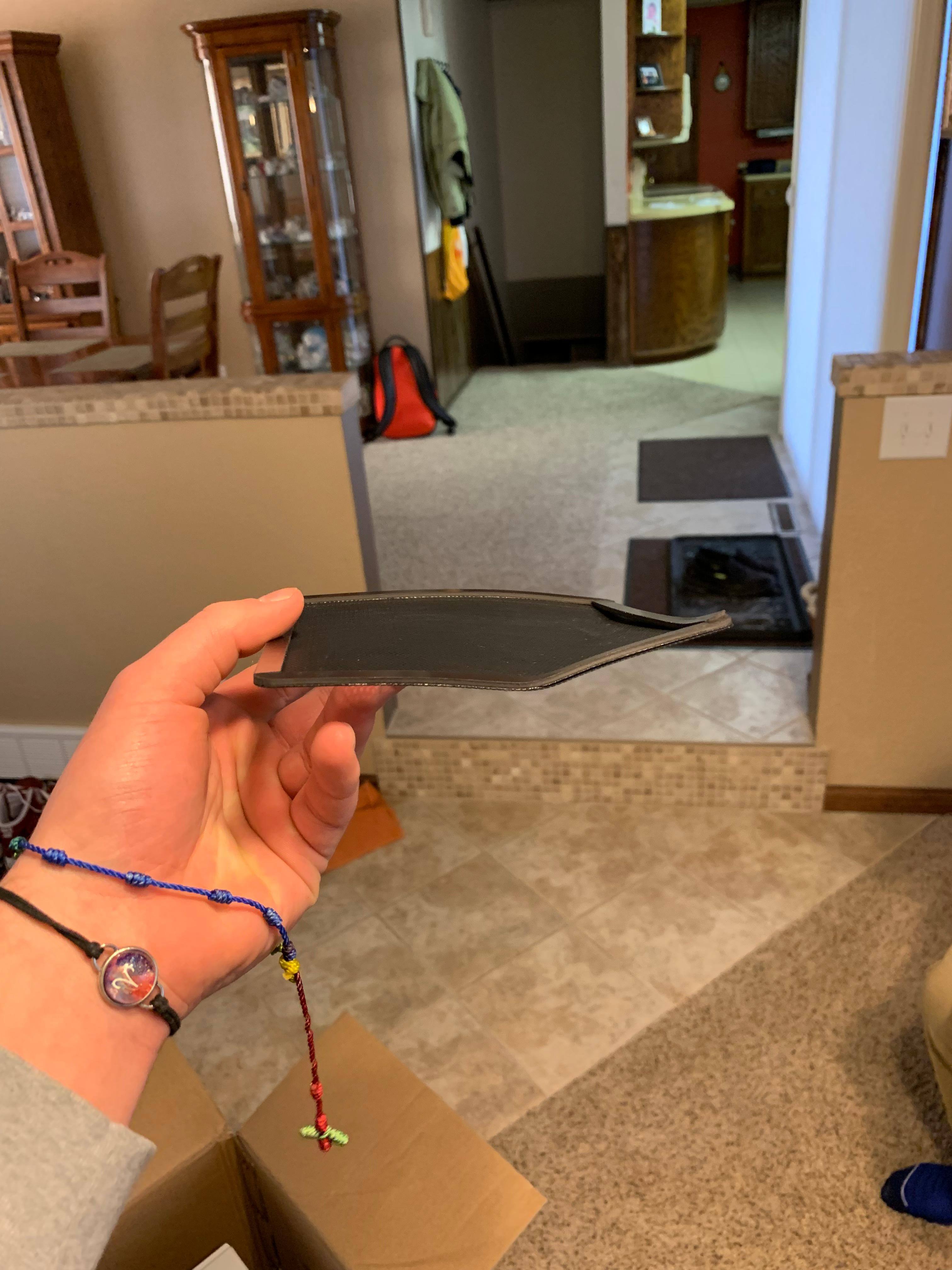 Dust filter completely trashed., click to load a larger version