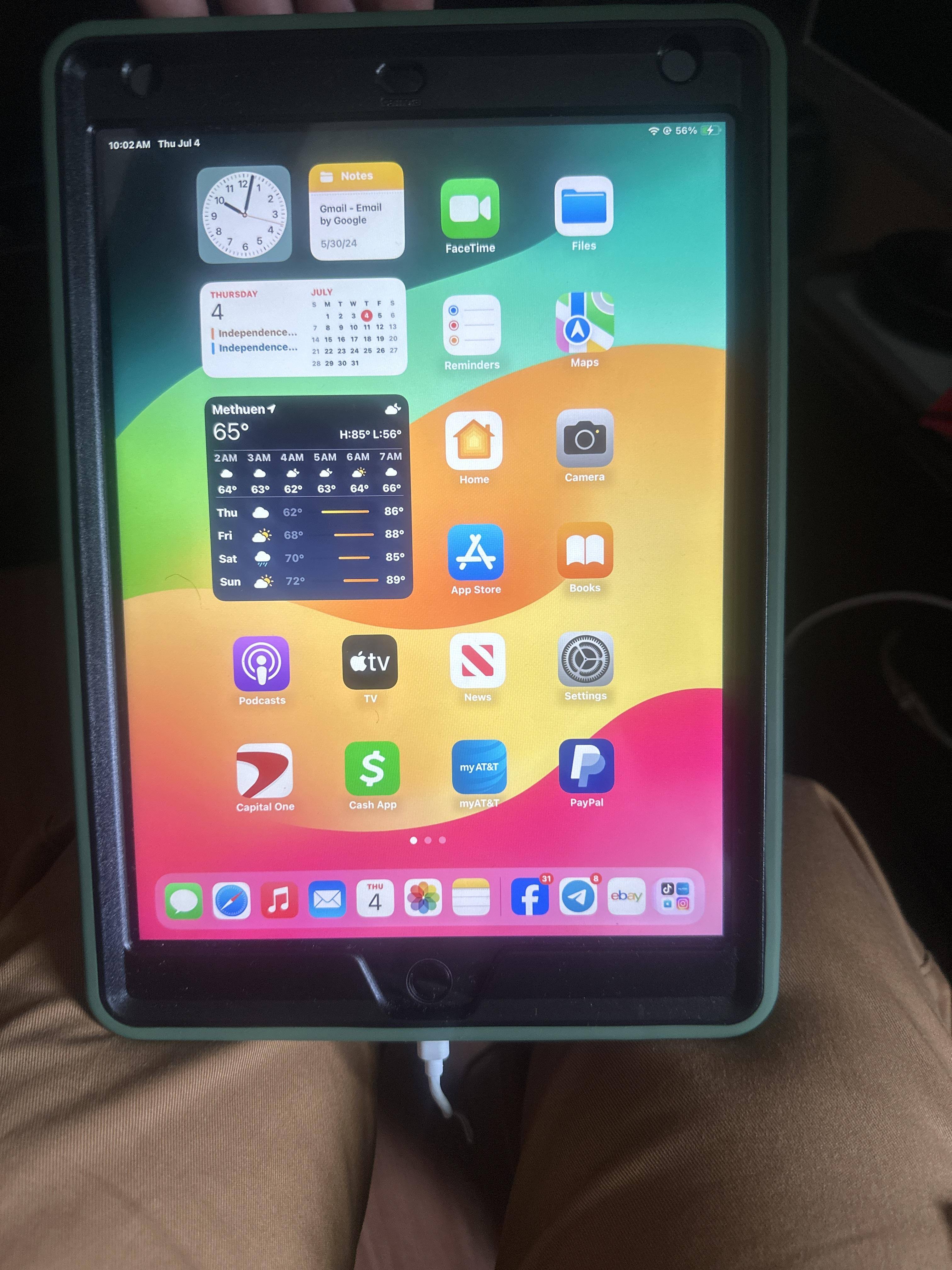 Apple 10.2 Inch iPad (9th Generation) with Wi Fi + Cellular 256GB