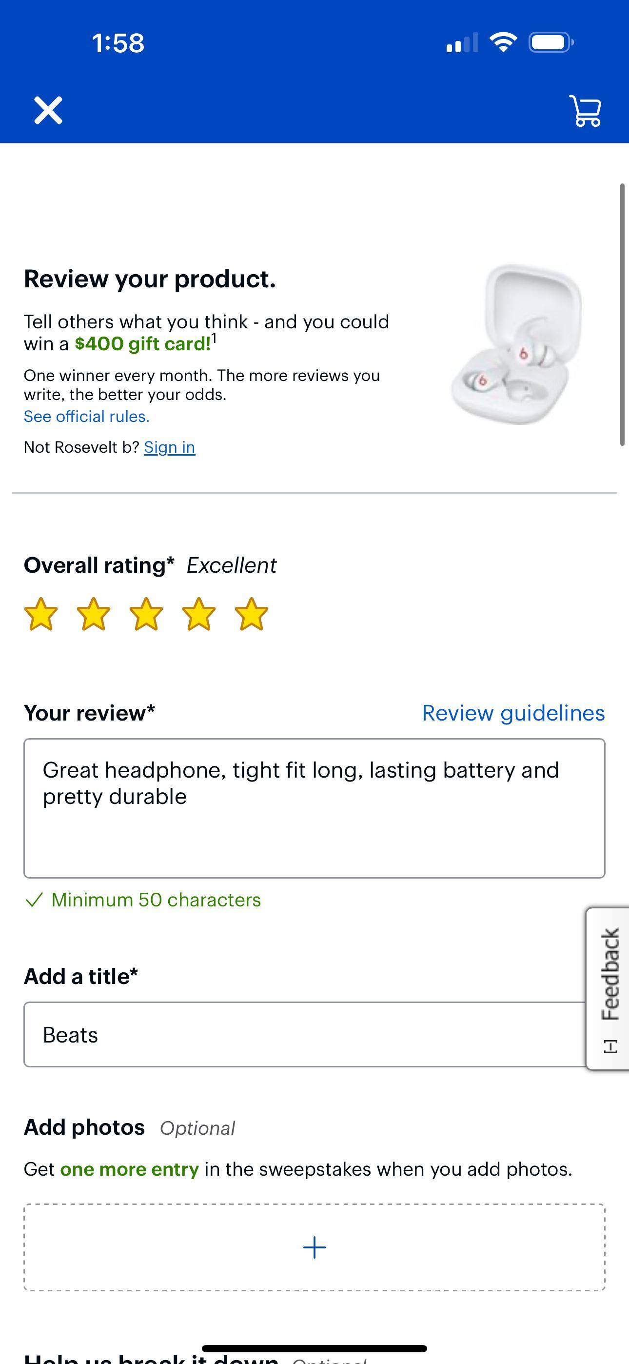 Customer provided, click to load a larger version