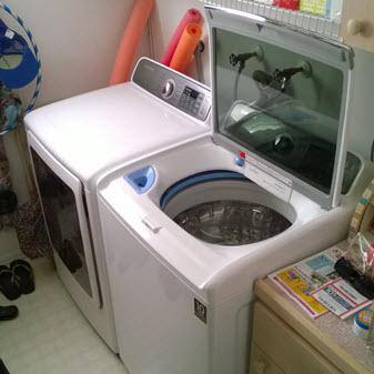 Samsung Washer and Dryer, click to load a larger version