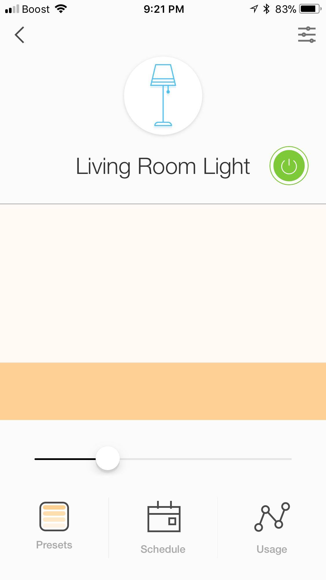 Kasa interface, click to load a larger version