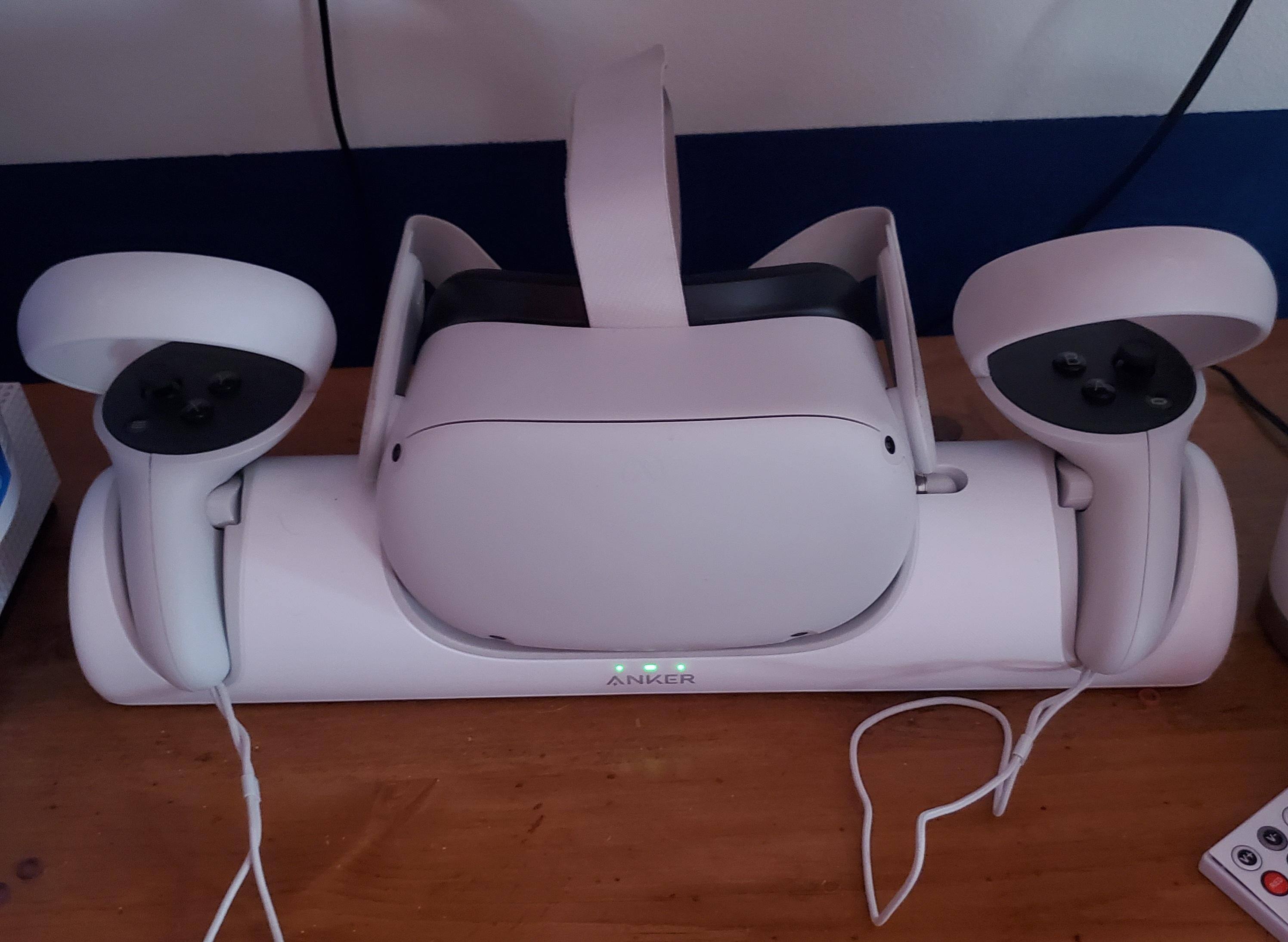 その他  QUEST2 & ANKER CHARGING DOCK Anker Oculus Quest 2 Charging Dock, VR Stand, Headset