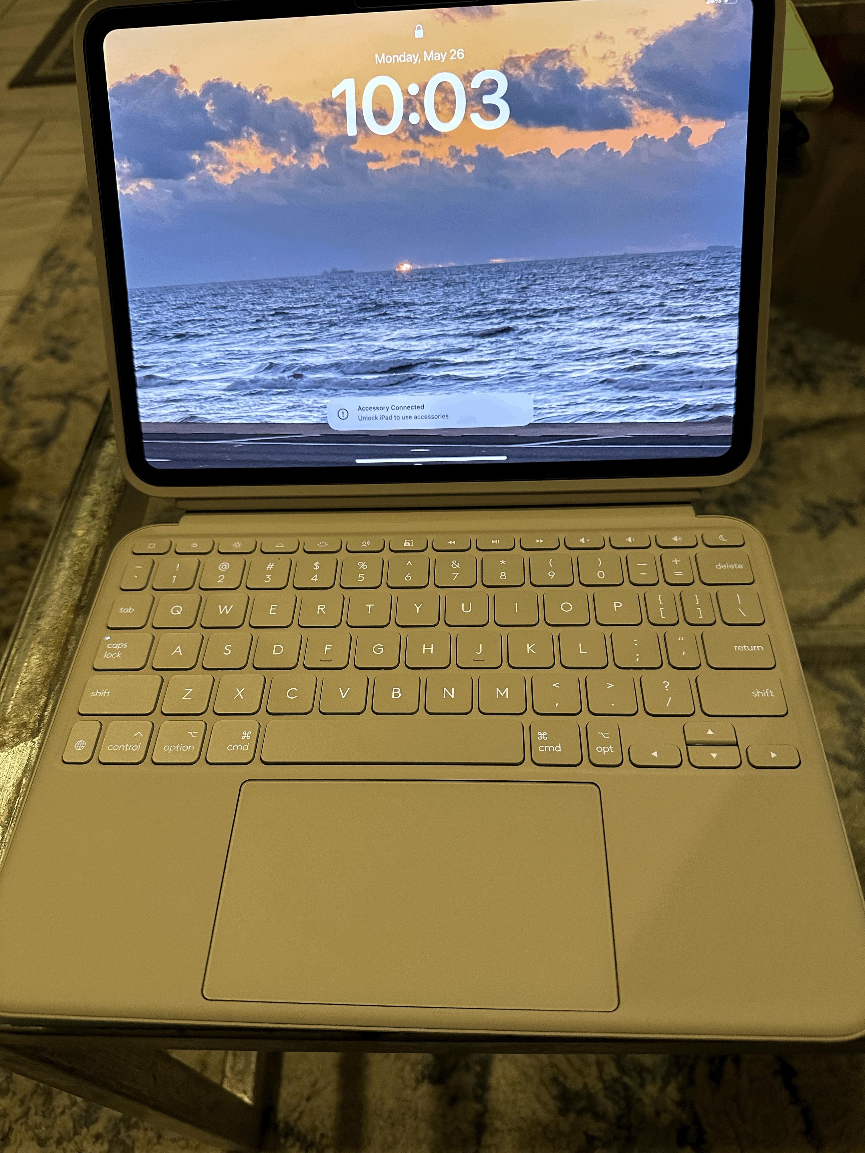 Logitech Combo Touch for iPad Pro 11 inch (Latest Model)(M4 & M5