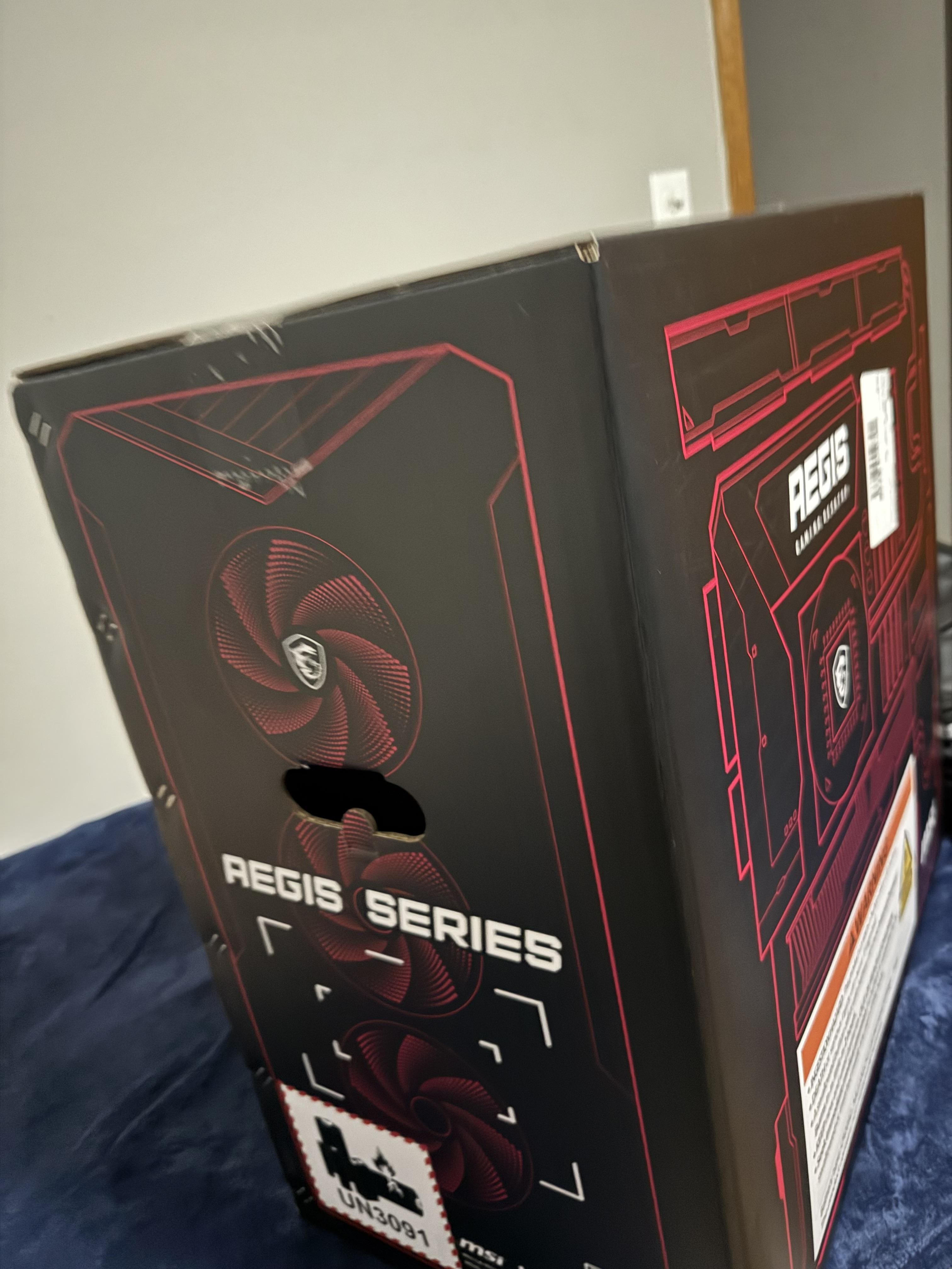 MSI Aegis Z2 Gaming Desktop AMD Ryzen R7 8700F 2024 16GB Memory