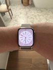 Apple Watch Series 7 (GPS + Cellular) 41mm Silver Stainless Steel Case with  Starlight Sport Band Silver MKHE3LL/A - Best Buy