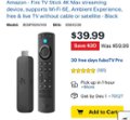 Fire TV Stick 4K Max Ultra HD with Alexa Voice Remote . Price:  ₦55,000 . Netflix.  Prime Video. . Disney+. Rent…