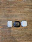 Anker P25i with other ear buds for size reference for pocketability, click to load a larger version