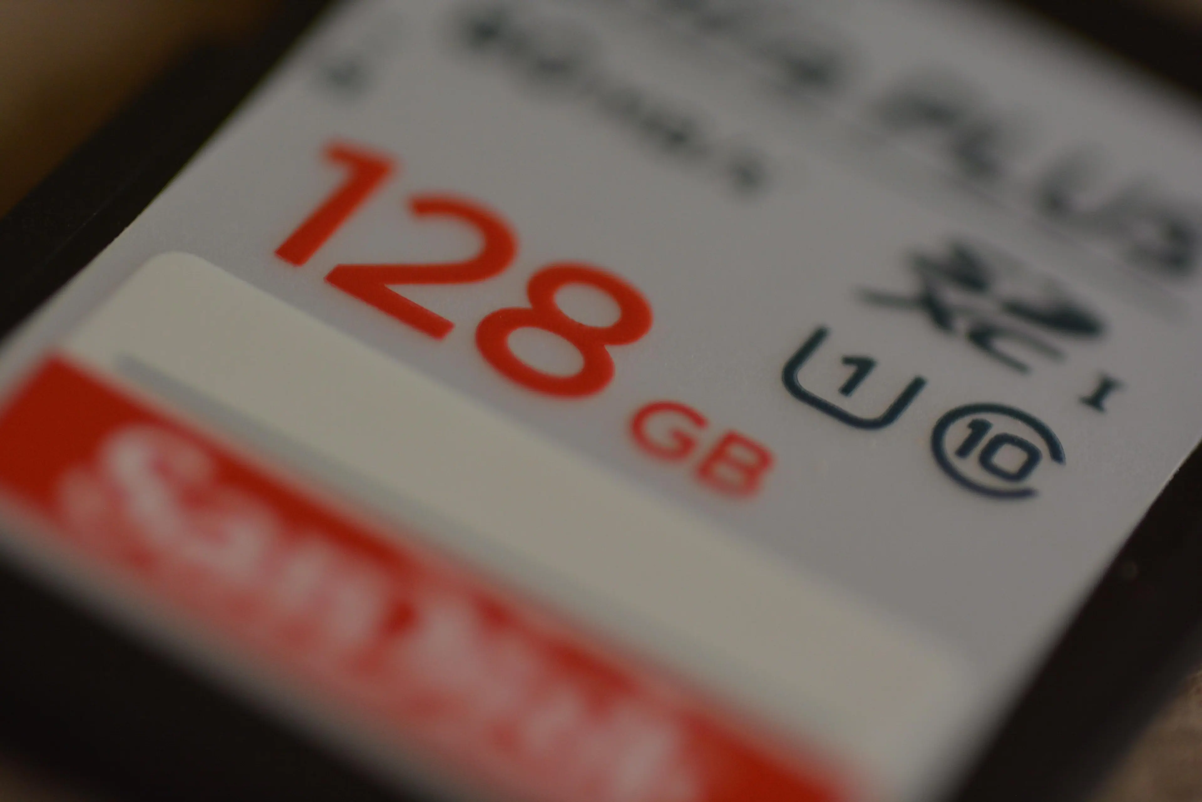 Just how artsy can a guy make a photo of an SD card?, click to load a larger version