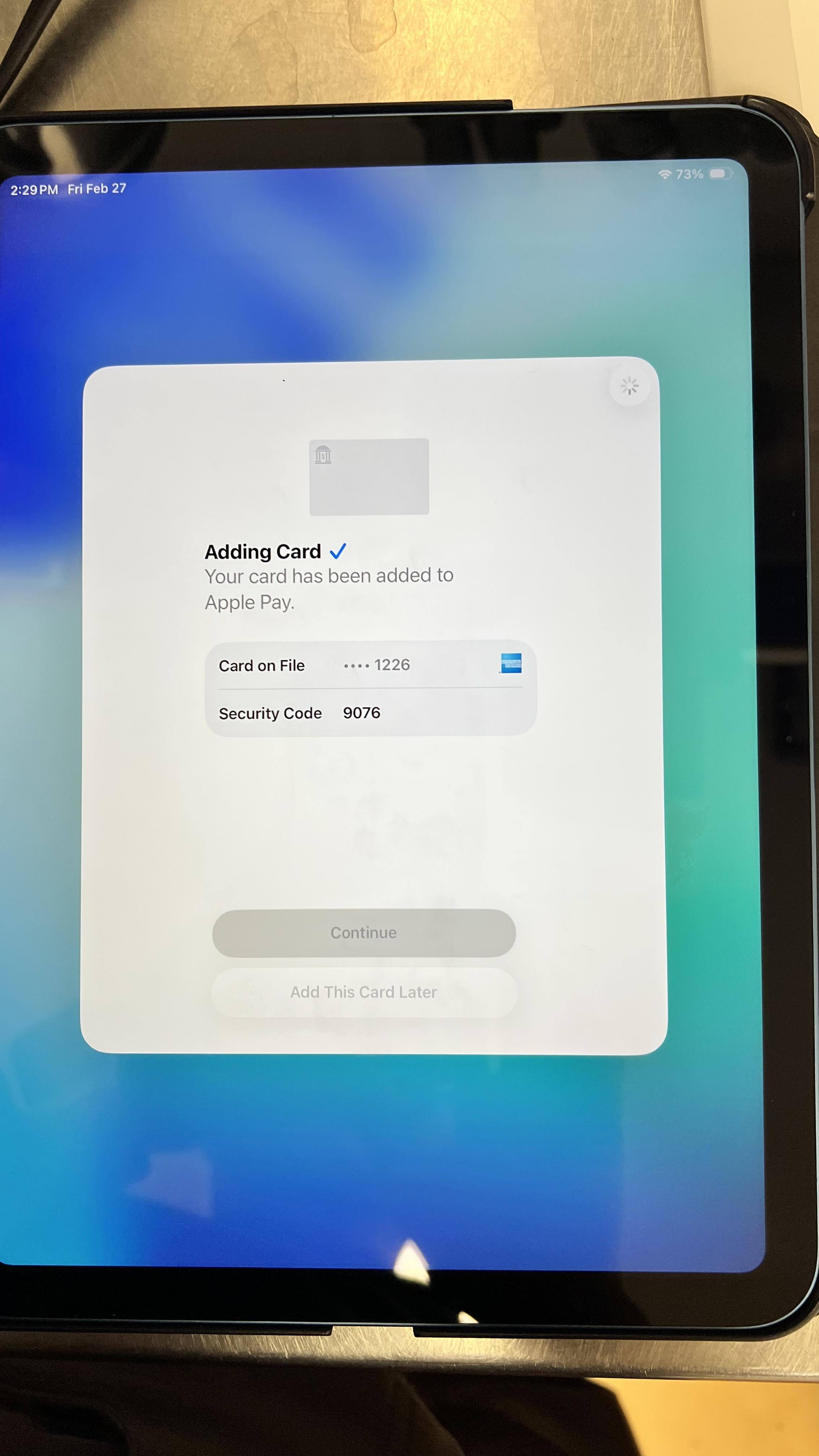 Customer provided, click to load a larger version