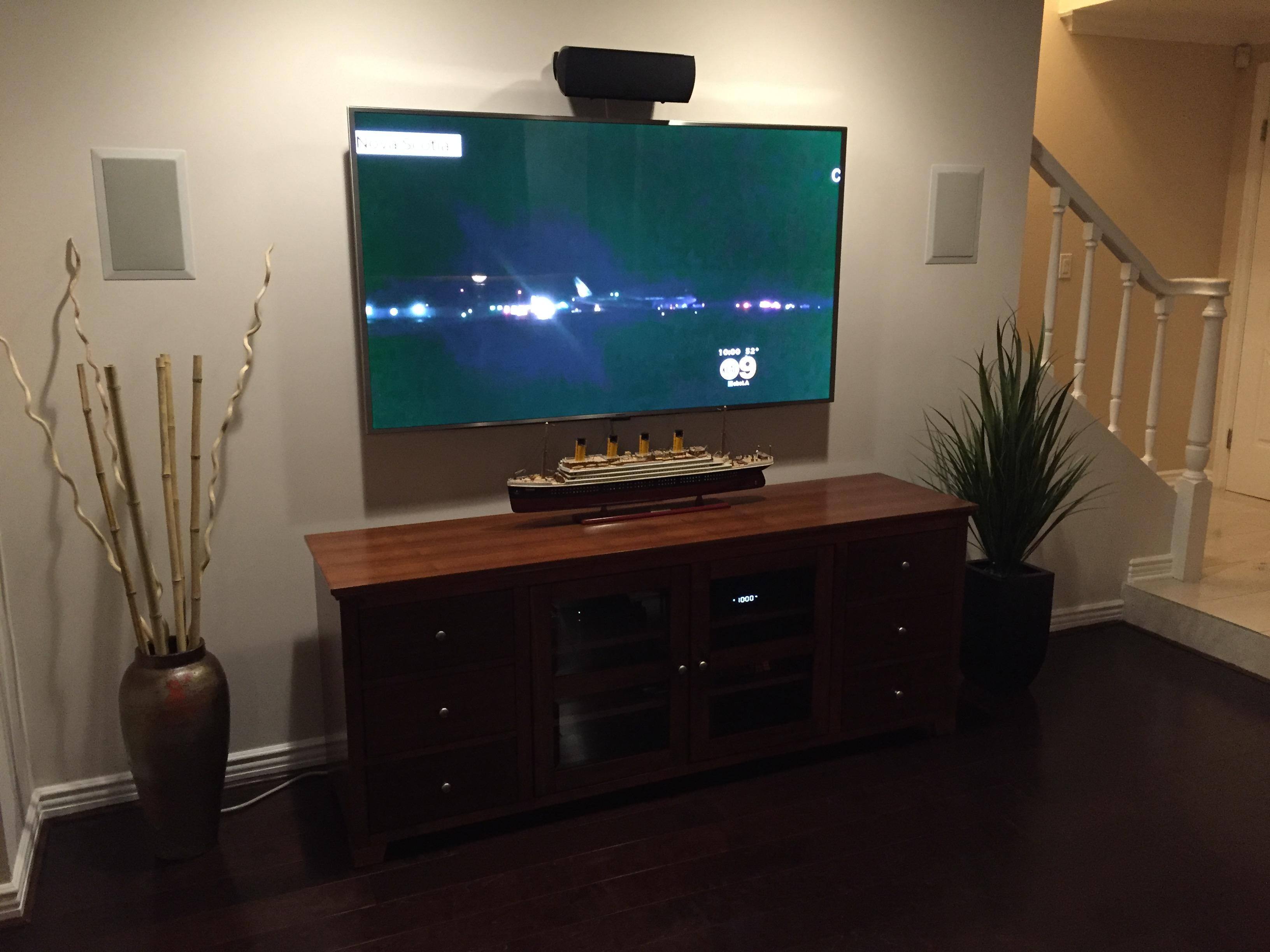 My living room TV, click to load a larger version