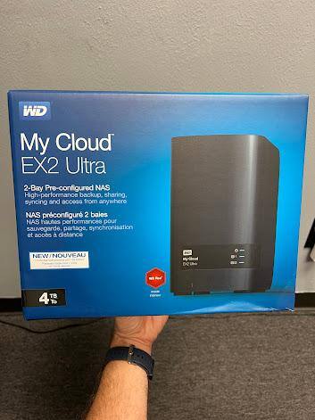 WD My Cloud Expert EX2 Ultra 2 Bay 4TB External Network Attached