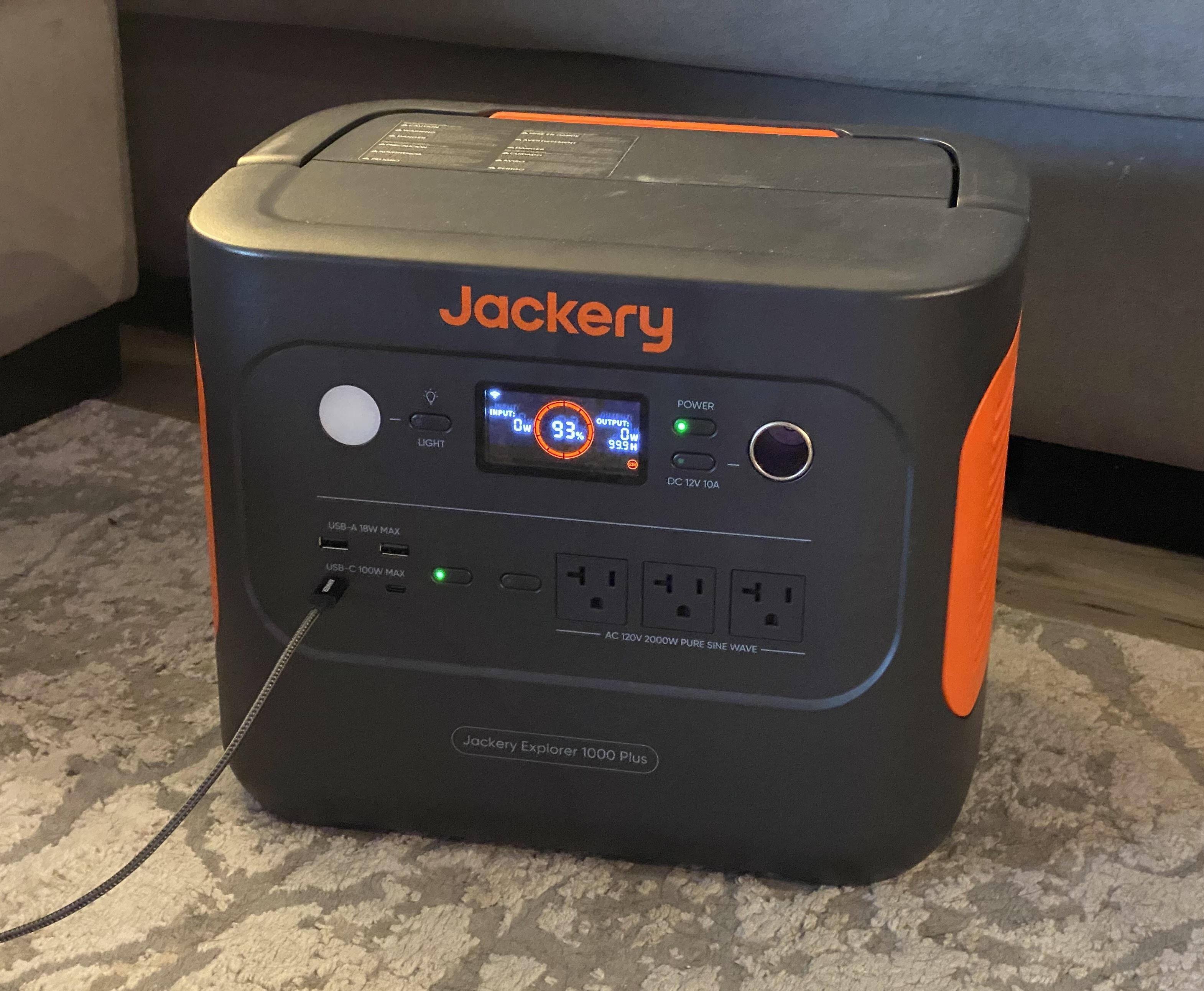 Jackery Explorer 1000 Plus Portable Power Station (1264 Wh