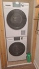 GE 4.1 cu.ft. Ventless Electric Dryer with Stainless Steel Drum GFT14E