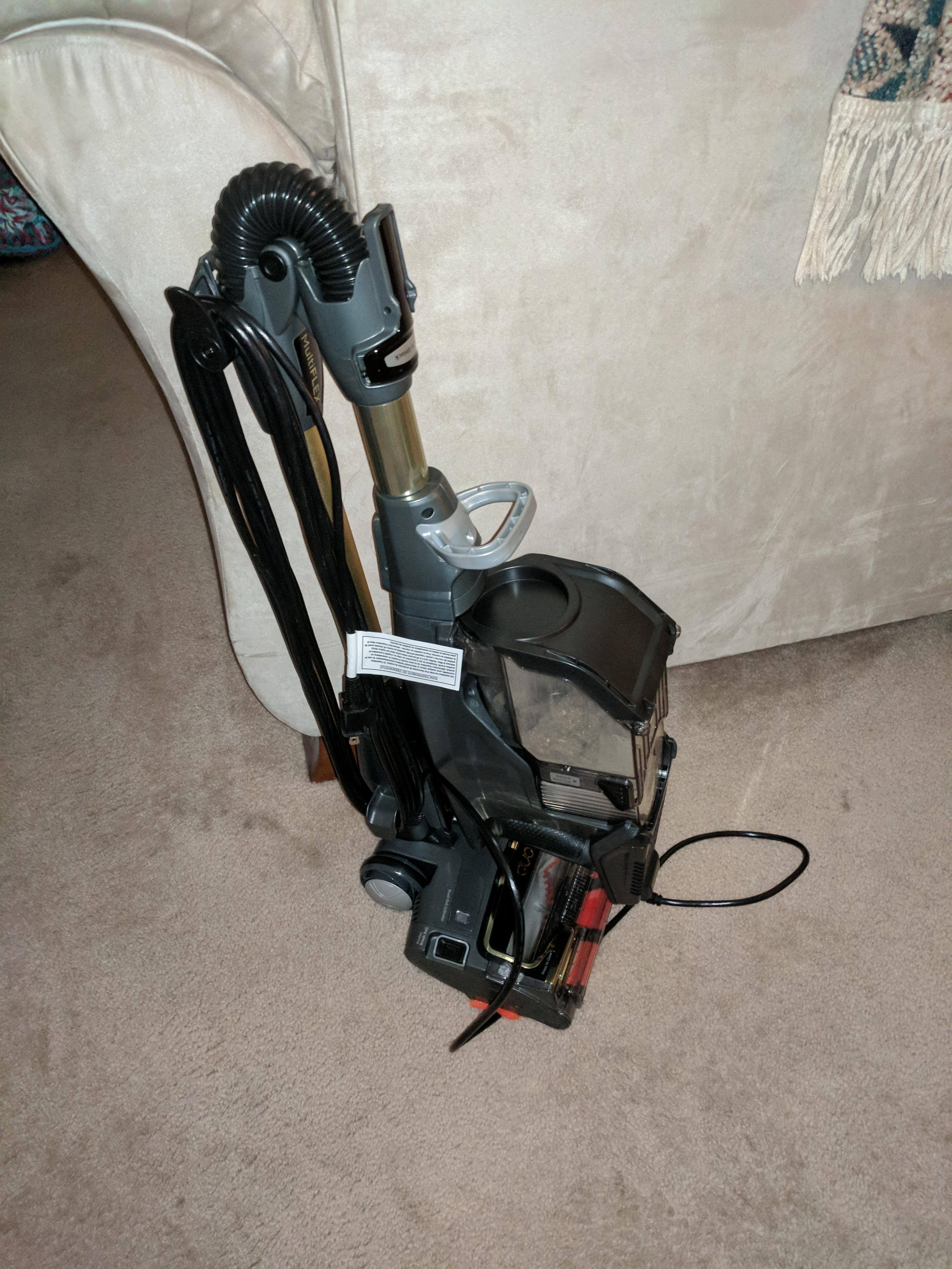 Shark folds in half, easy to store, click to load a larger version