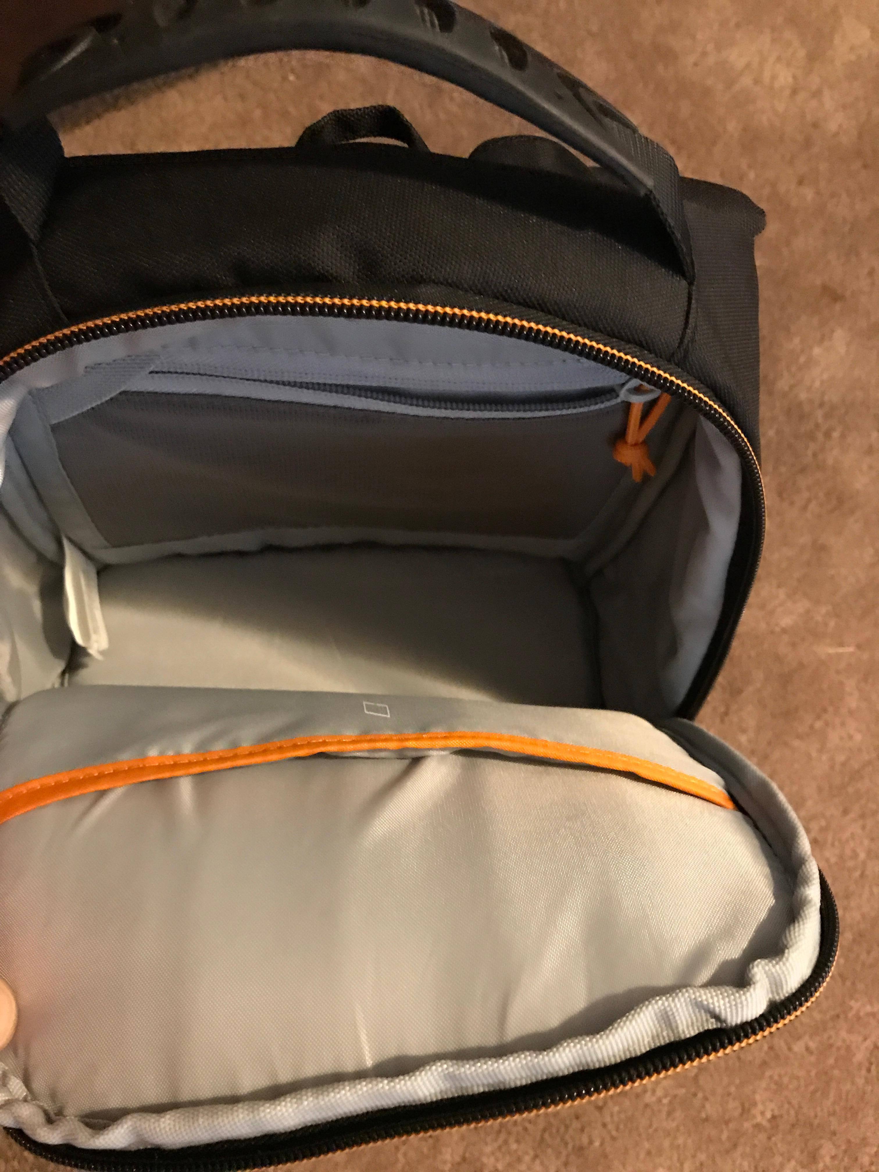 Large storage compartment, click to load a larger version